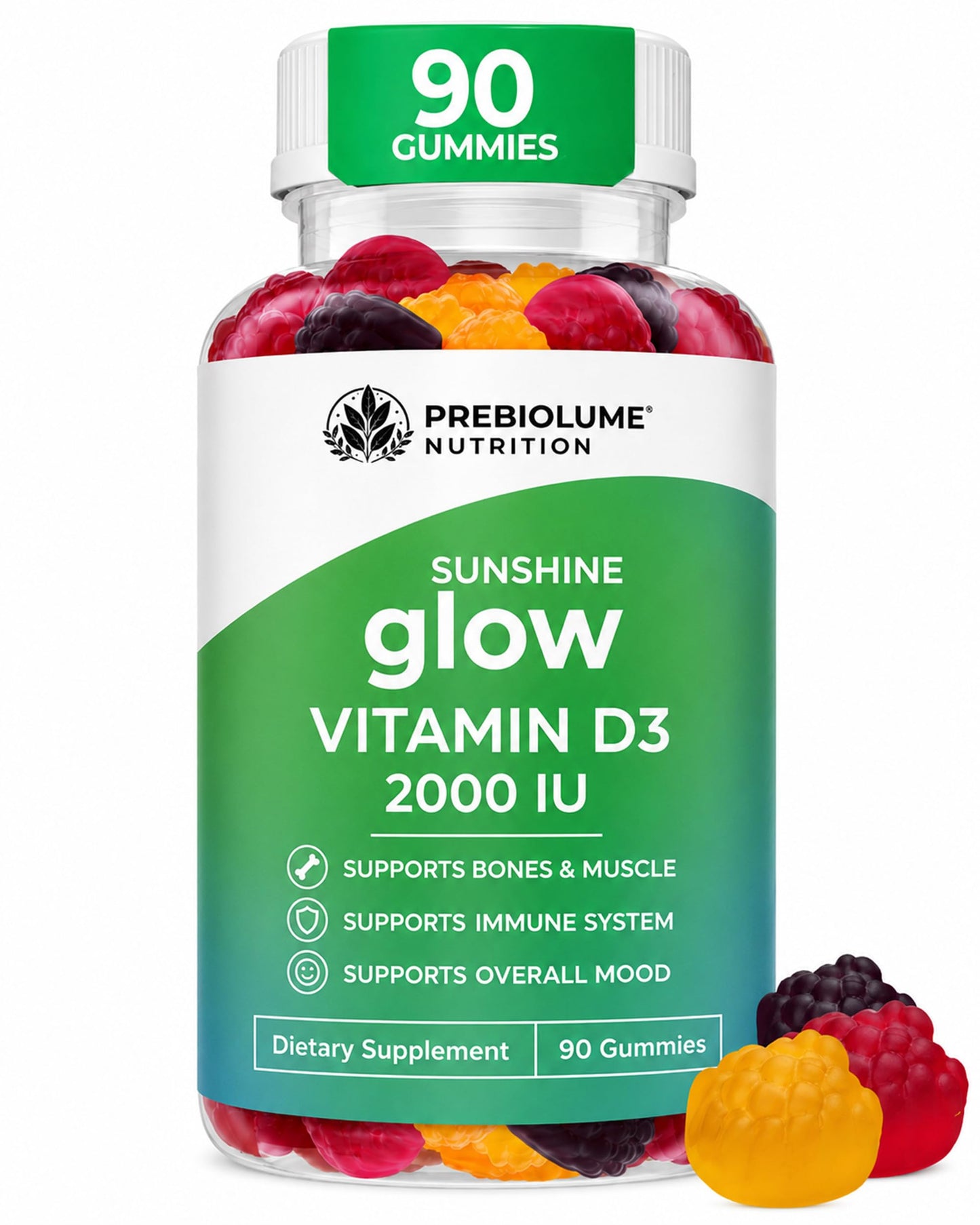 Prebiolume Vitamin D3 Capsule 90 Count