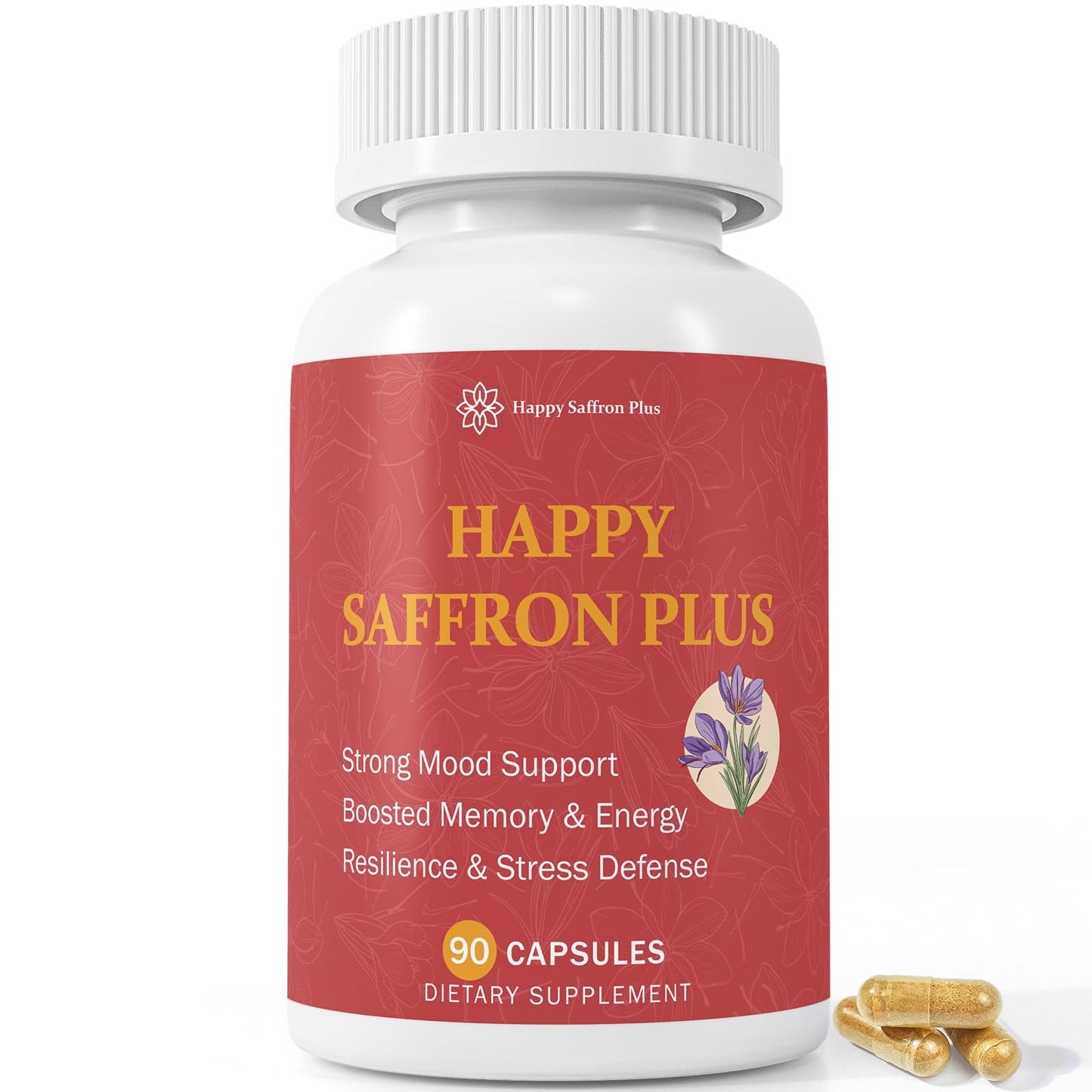 Happy Saffron Plus Capsule, 1 Count