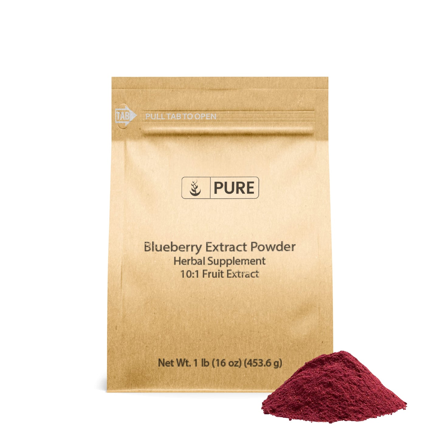 PURE ORIGINAL INGREDIENTS Cranberry, Pomegranate, & Blueberry Powder Bundle 3-Pack