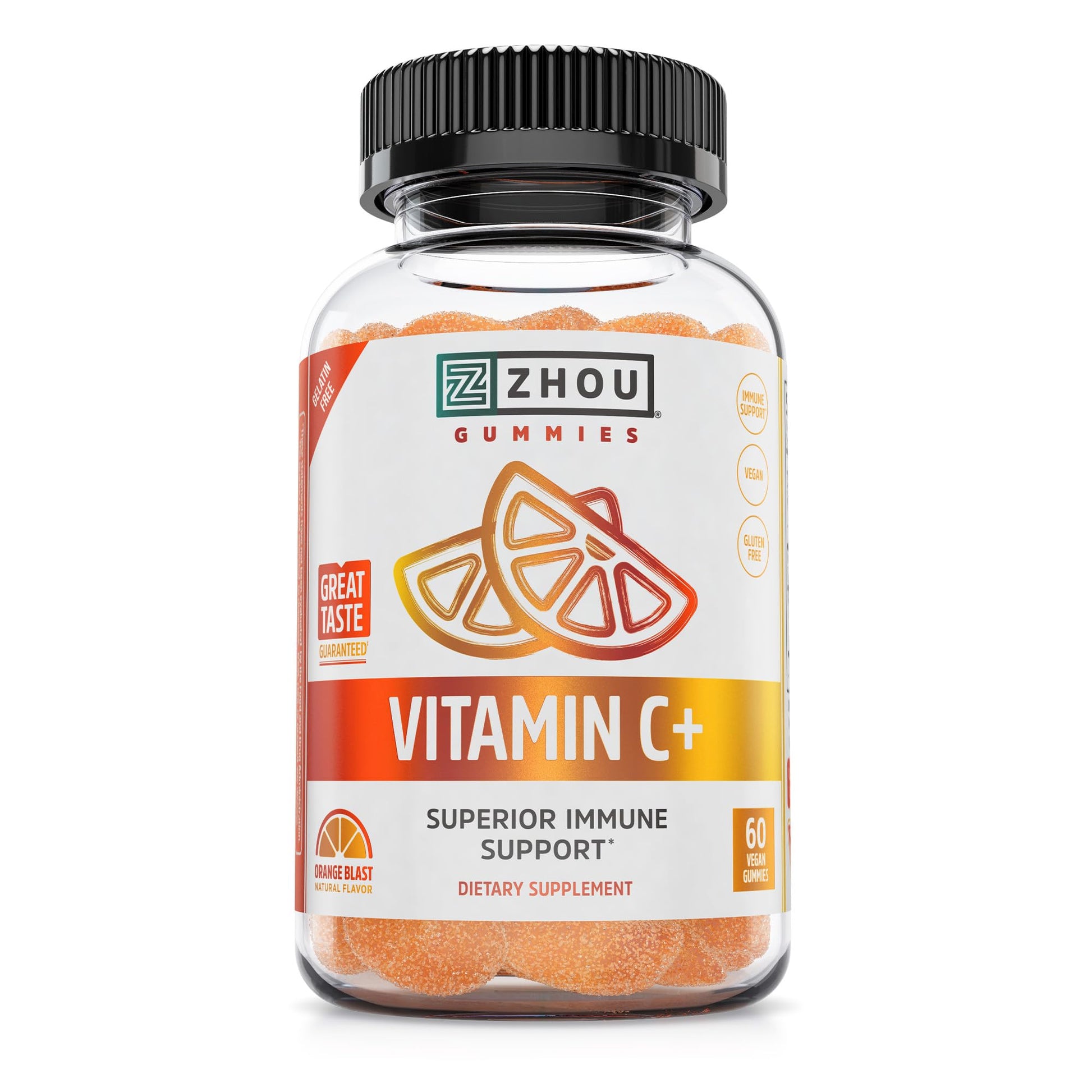 ZHOU Vitamin C+ Gummies 60 Gummies