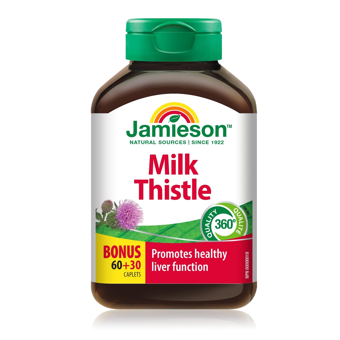 Jamieson Laboratories Milk Thistle Capsules, 90 Count