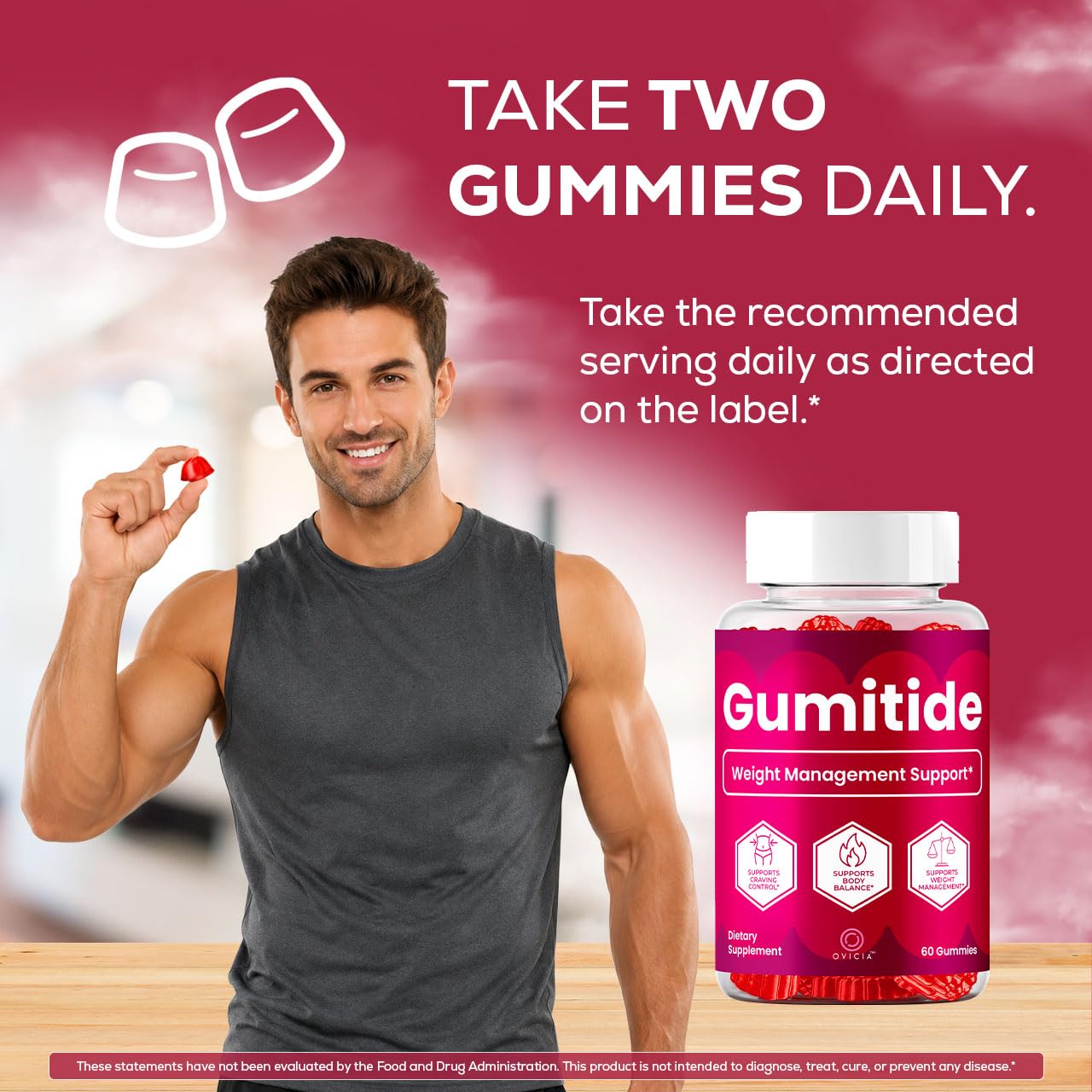 OVICIA Gumitide Gummies 120 Gummies