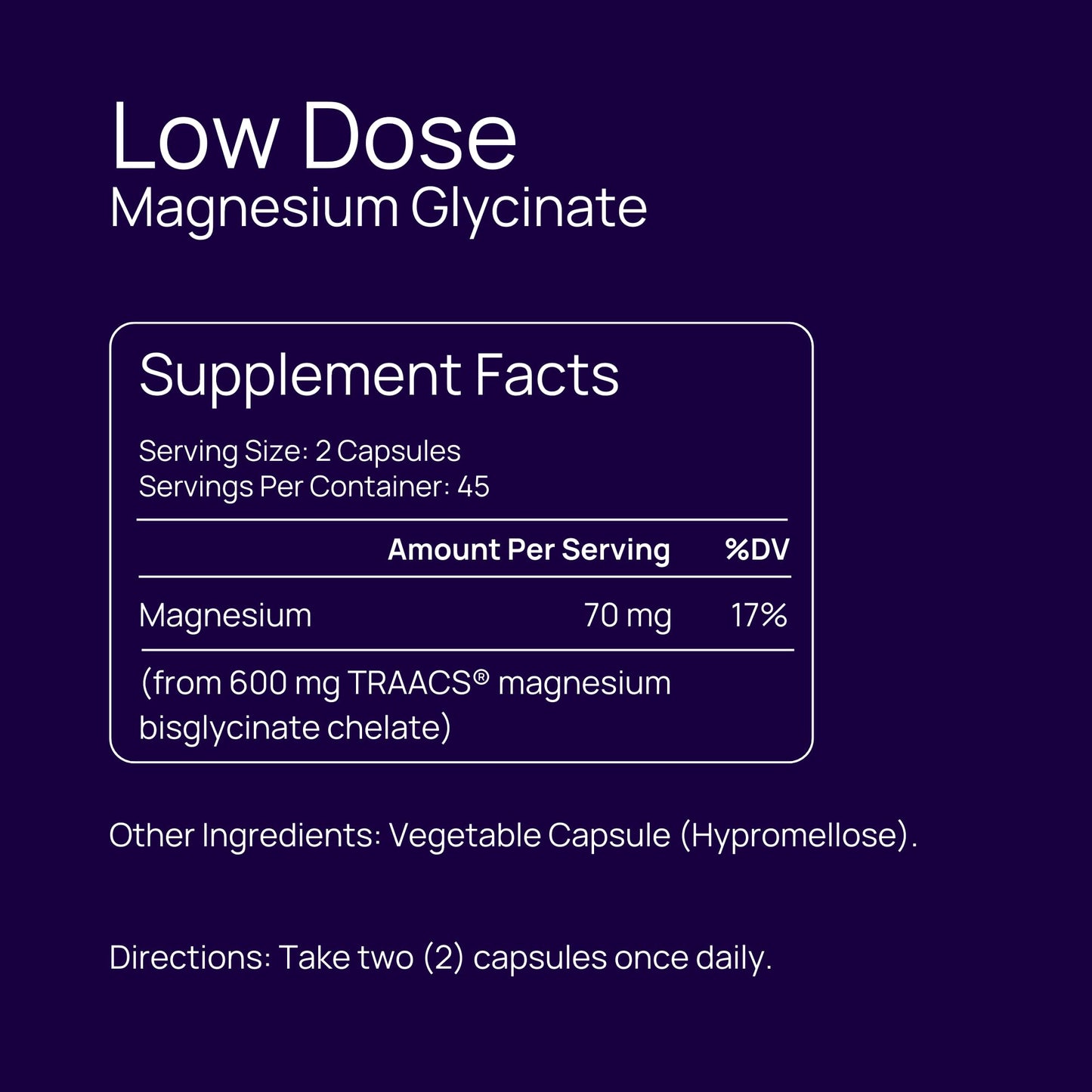 Potent Nutri Magnesium Glycinate 90 Capsules