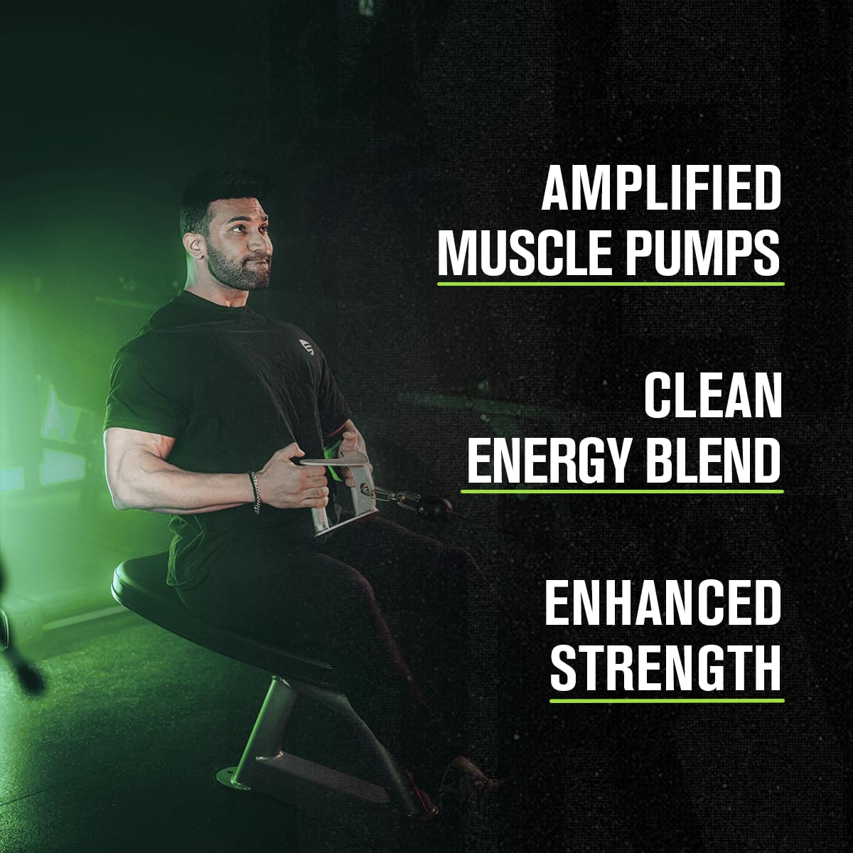 Jacked Factory Nitrosurge Pre-Workout Powder & Creatine Monohydrate Powder for Muscle Growth, 14.17