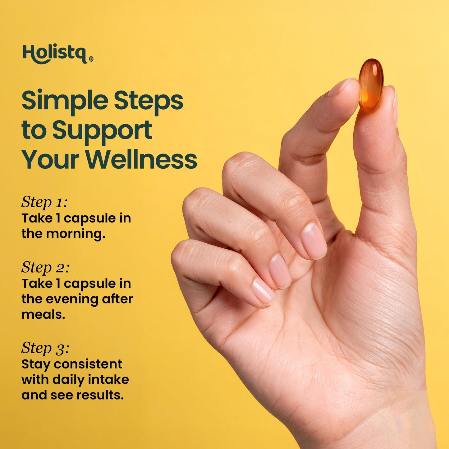 HOLISTQ Black Seed Oil Capsules 120 Capsules