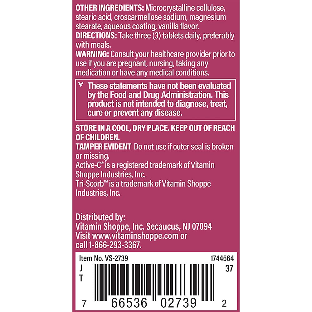 The Vitamin Shoppe Ultimate Woman 50+ Multivitamin - High Potency Daily Multi for Women Over 50, Energy & Immune Support, 180 Tablets