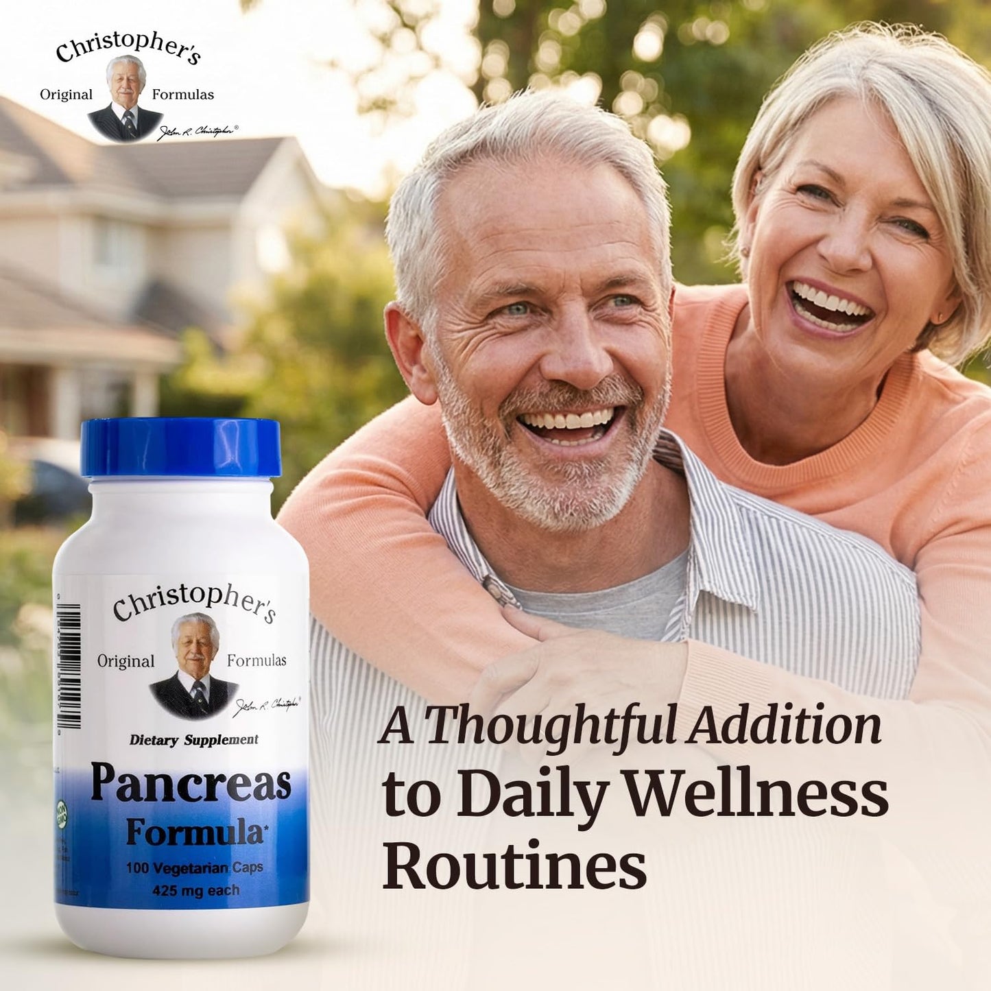 Christopher's Original Formulas Pancreas Formula - Pancreas Cleanse Detox & Repair - Probiotics for Digestive Health, 100 Capsules
