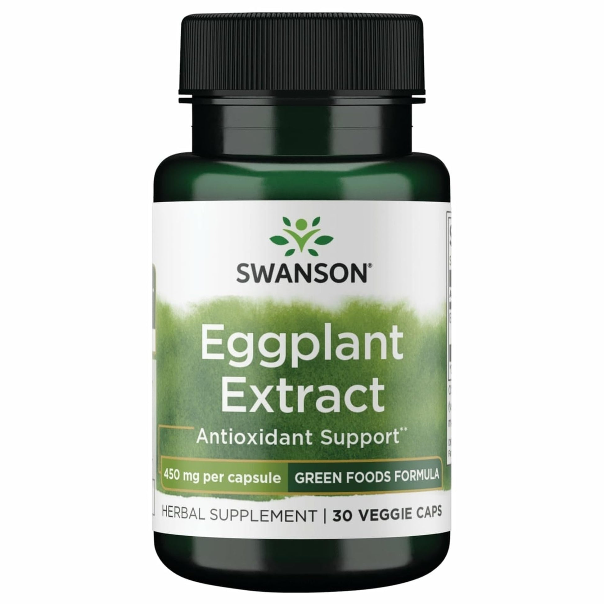 Swanson Eggplant Extract 20:1 450 mg Veg Capsules 30 Count