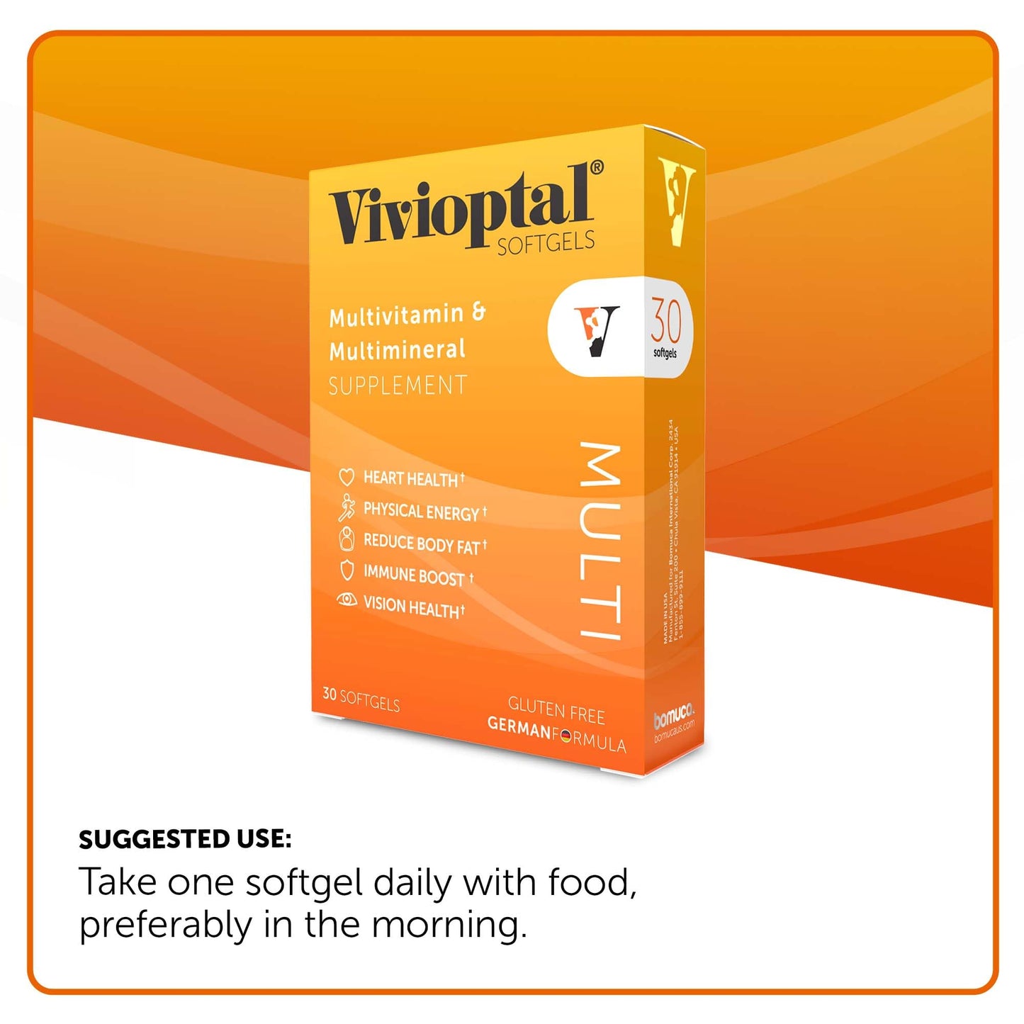 Vivioptal Vitamins Vivioptal Multi Softgels, 30 Count