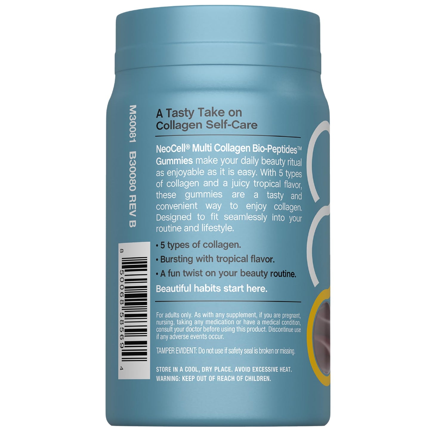 NeoCell Multi Collagen Bio-Peptides Gummies 60 Count