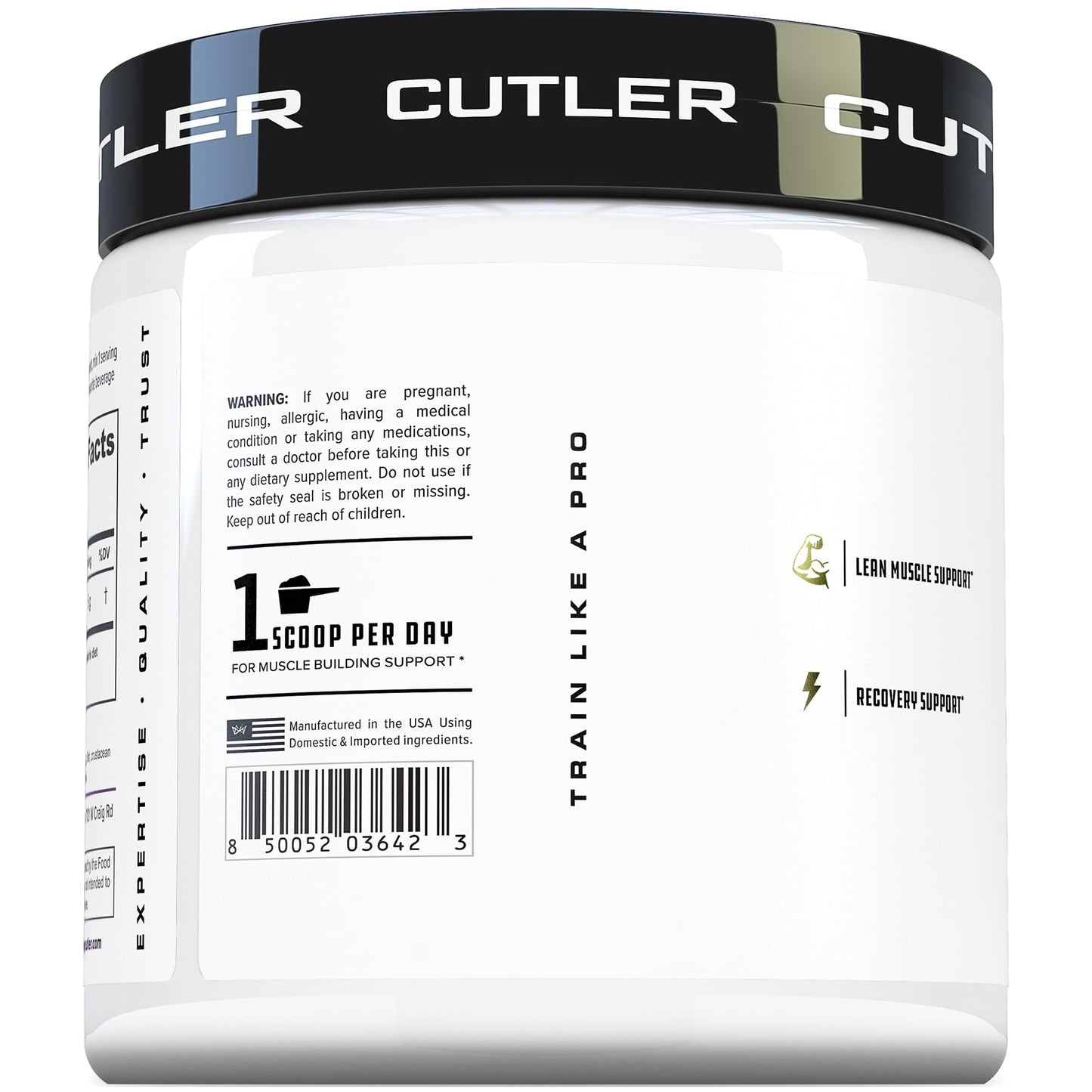 Cutler Nutrition Pure Creatine Monohydrate Powder 50 Servings