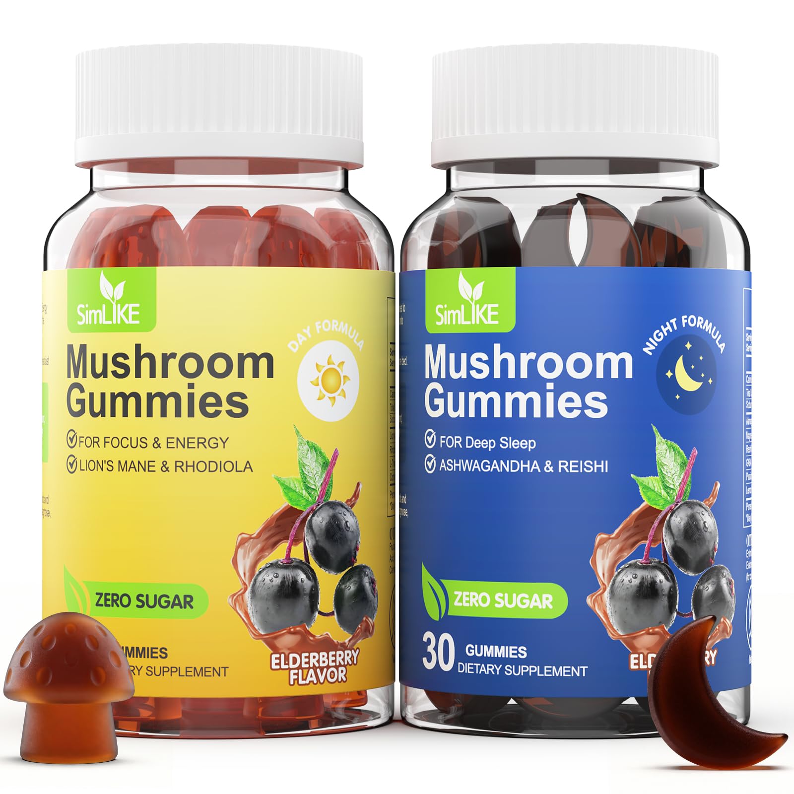 Simlike Mushroom Gummies 60 Gummies