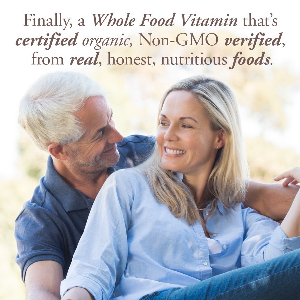 Garden of Life Calcium Supplement with Magnesium & Organic Vitamin D3 K2, Made from Whole Foods, Gluten-Free Tablet, 90 Count