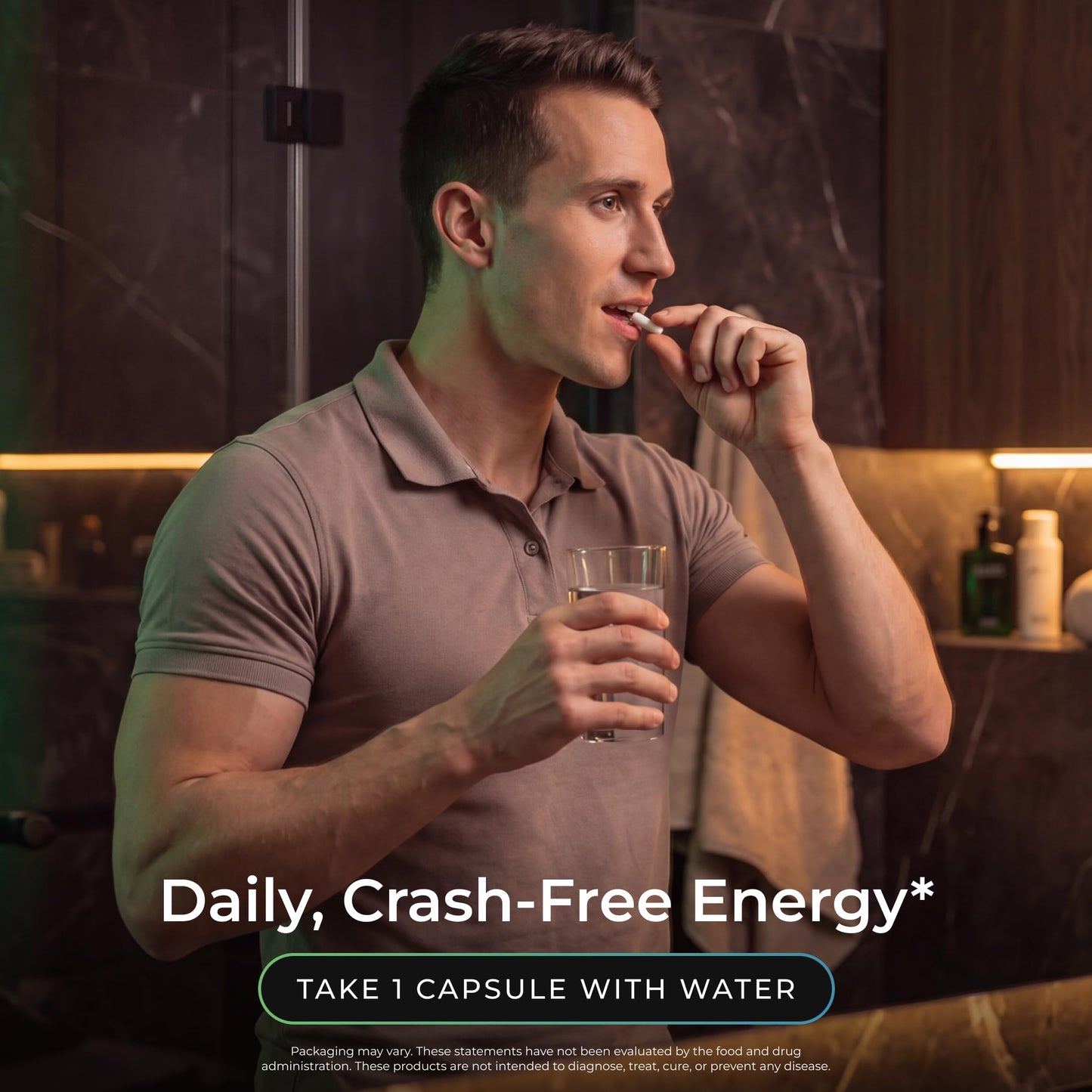 RAW Synergies Delayed Release Caffeine Capsules 60