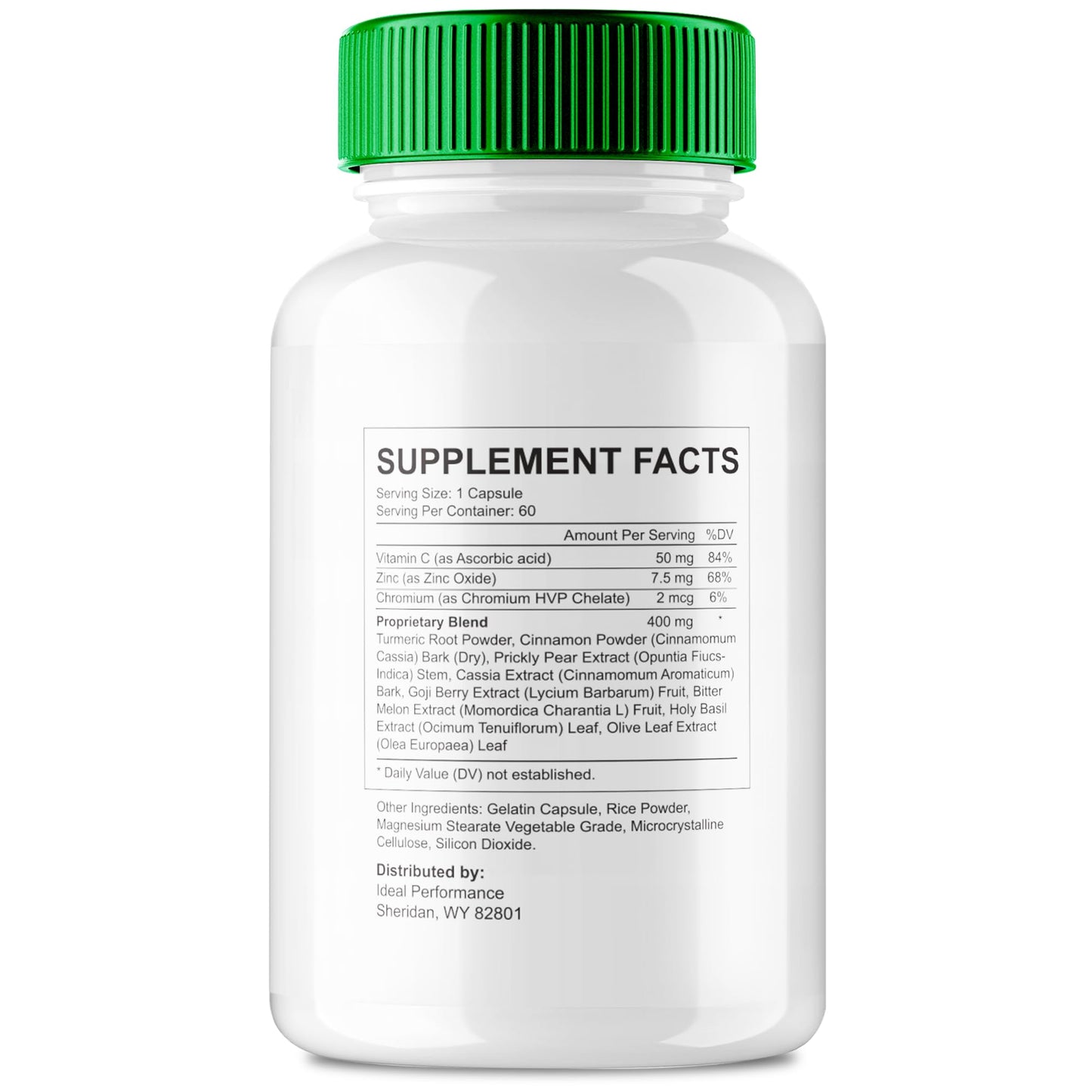 IDEAL PERFORMANCE Glucozen Capsule, 180 Capsules
