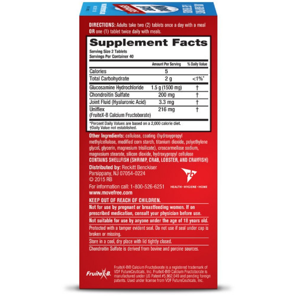 Schiff Move Free Advanced Tablet 400 Tablets