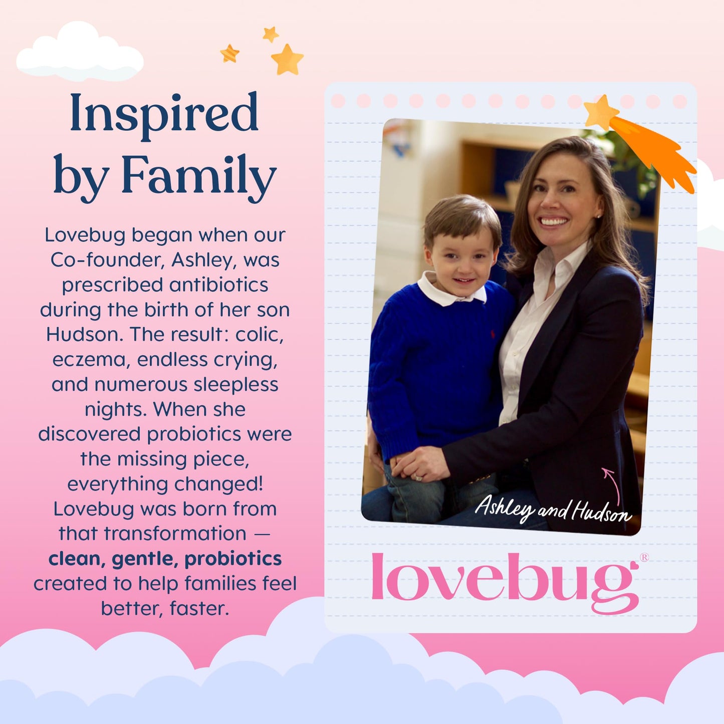 LOVEBUG Infant Probiotics 0-6 Months Powder, 60 Count