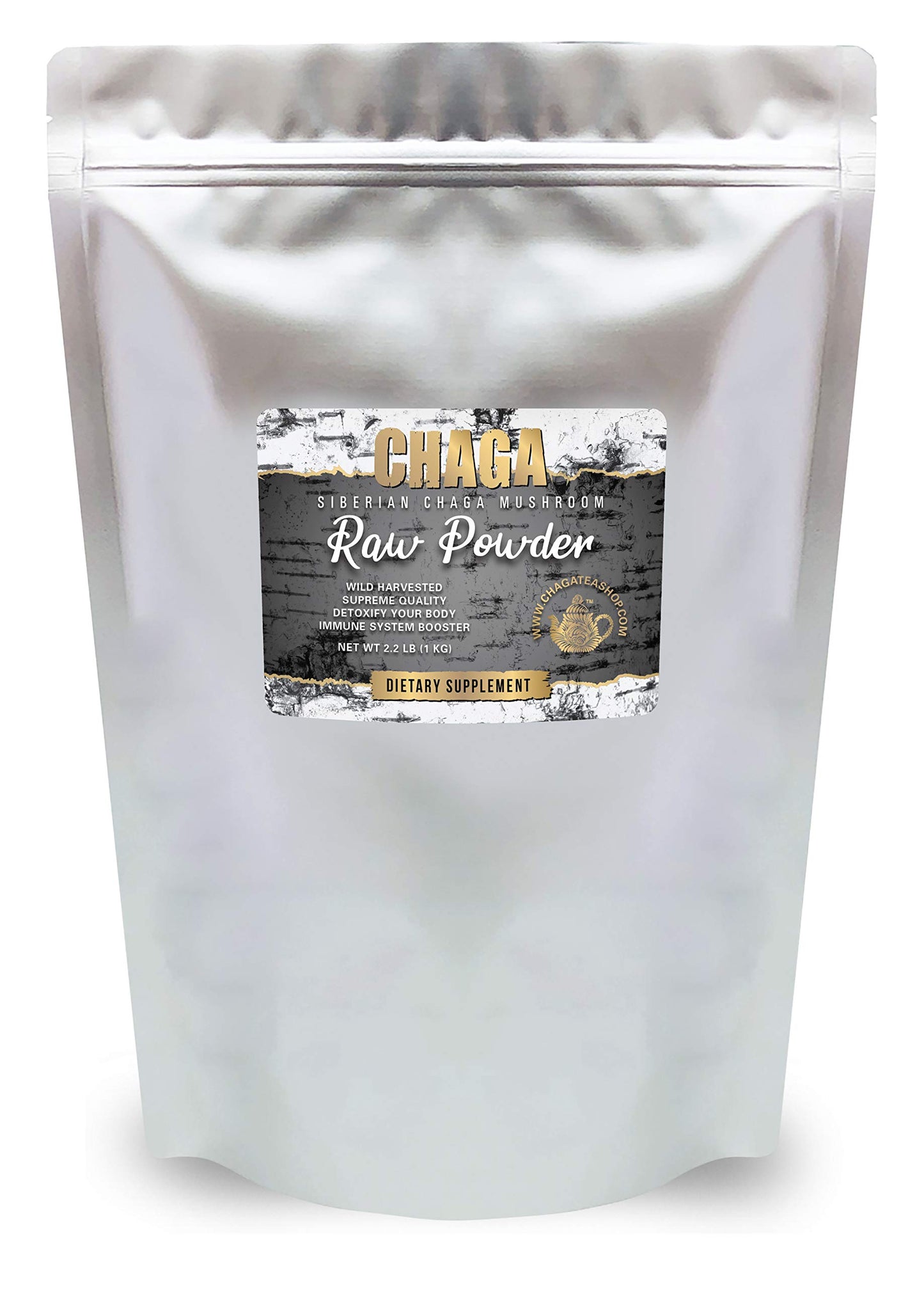 ChagaTeaShop Siberian Chaga Mushroom Powder 35 Ounce