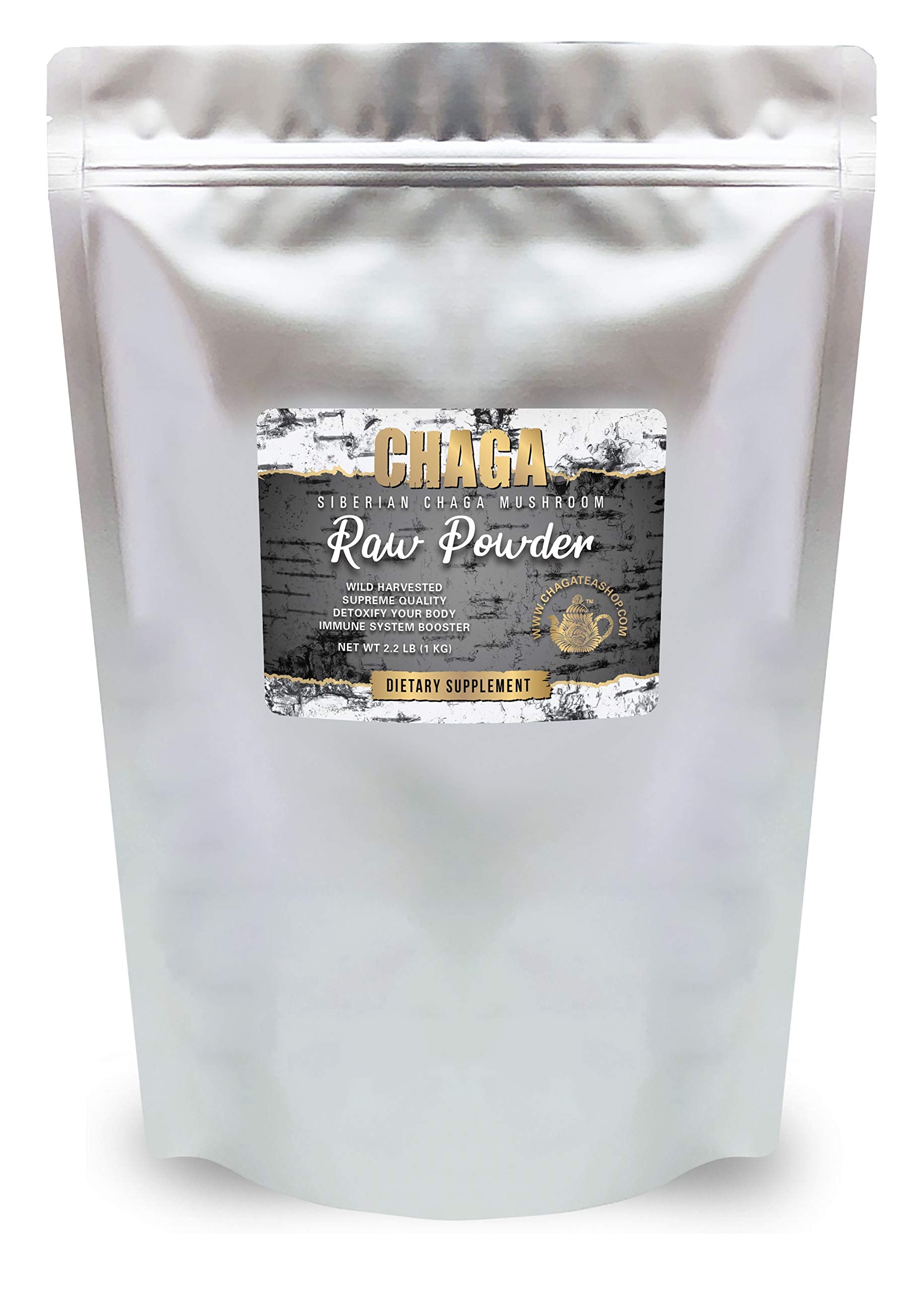 ChagaTeaShop Siberian Chaga Mushroom Powder 35 Ounce