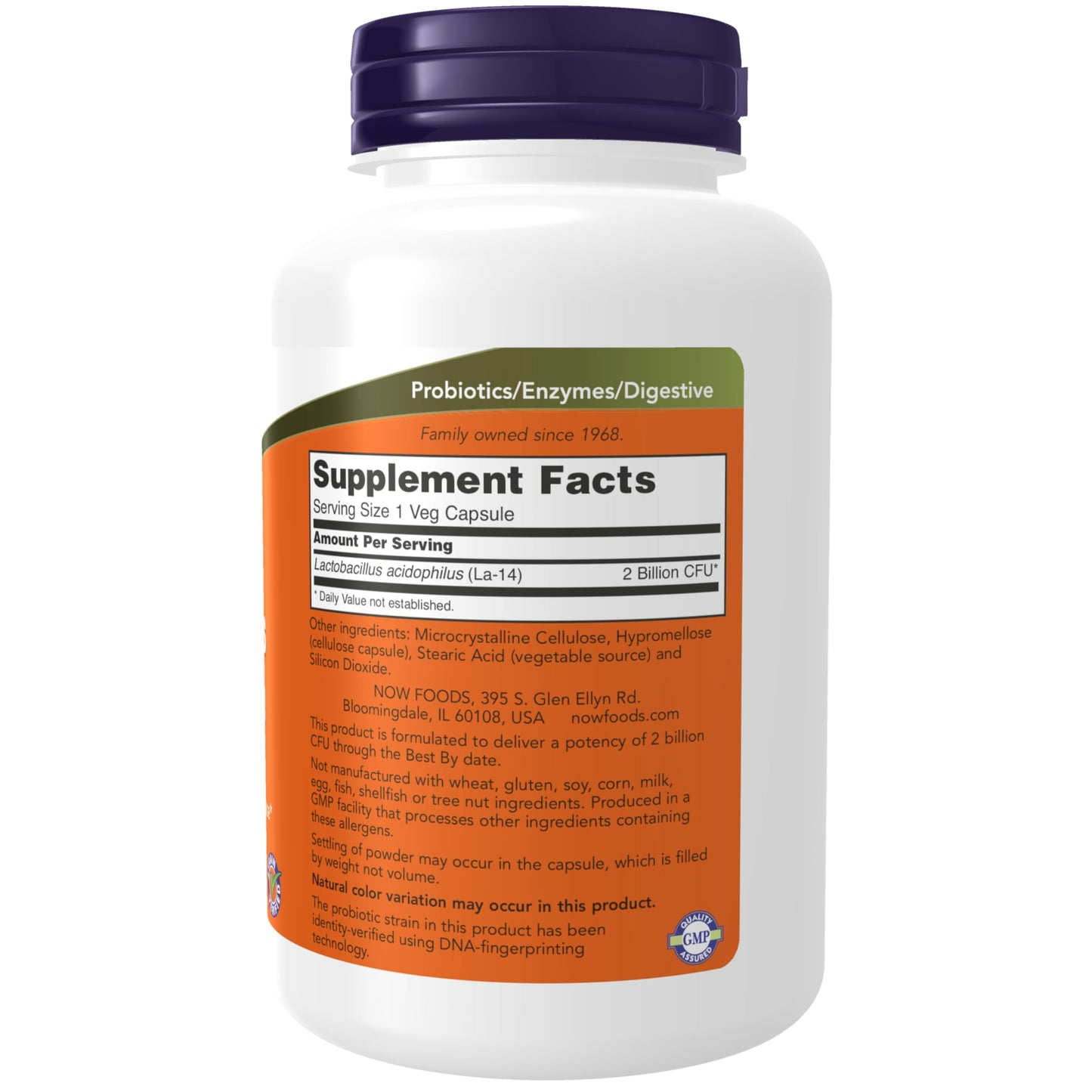 NOW Foods Acidophilus Two Billion 250 Capsules