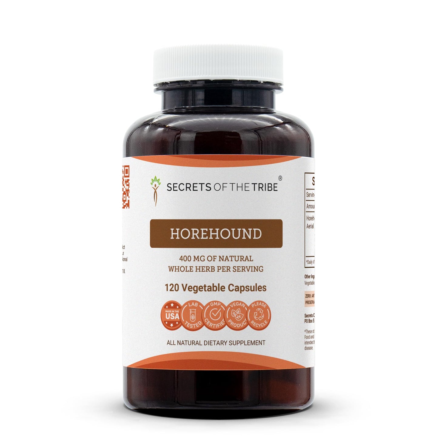 Secrets of the Tribe Horehound Capsules 120