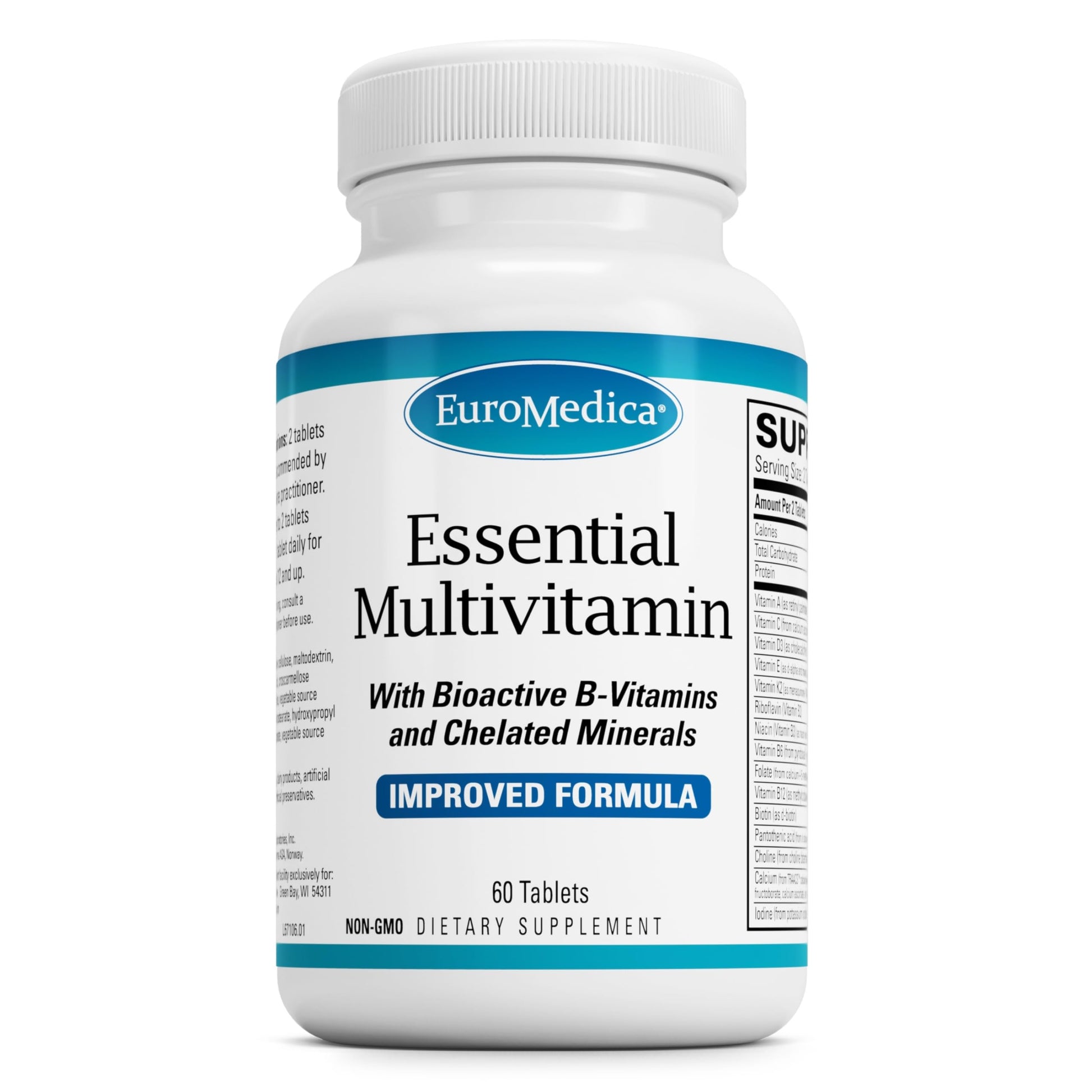 EuroMedica Essential Multivitamin Tablet 60 Tablets