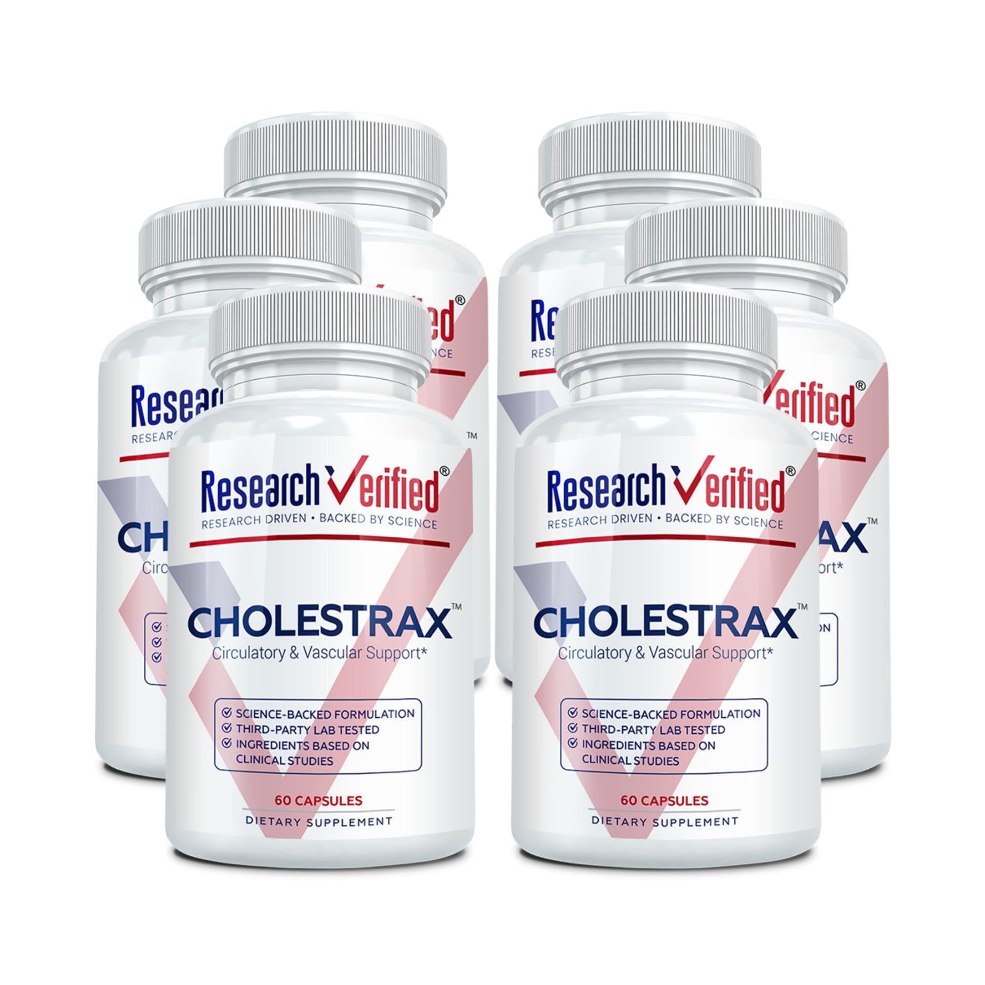 Research Verified Cholestrax Berberine Lecithin Berry Complex Capsule 360 Capsules