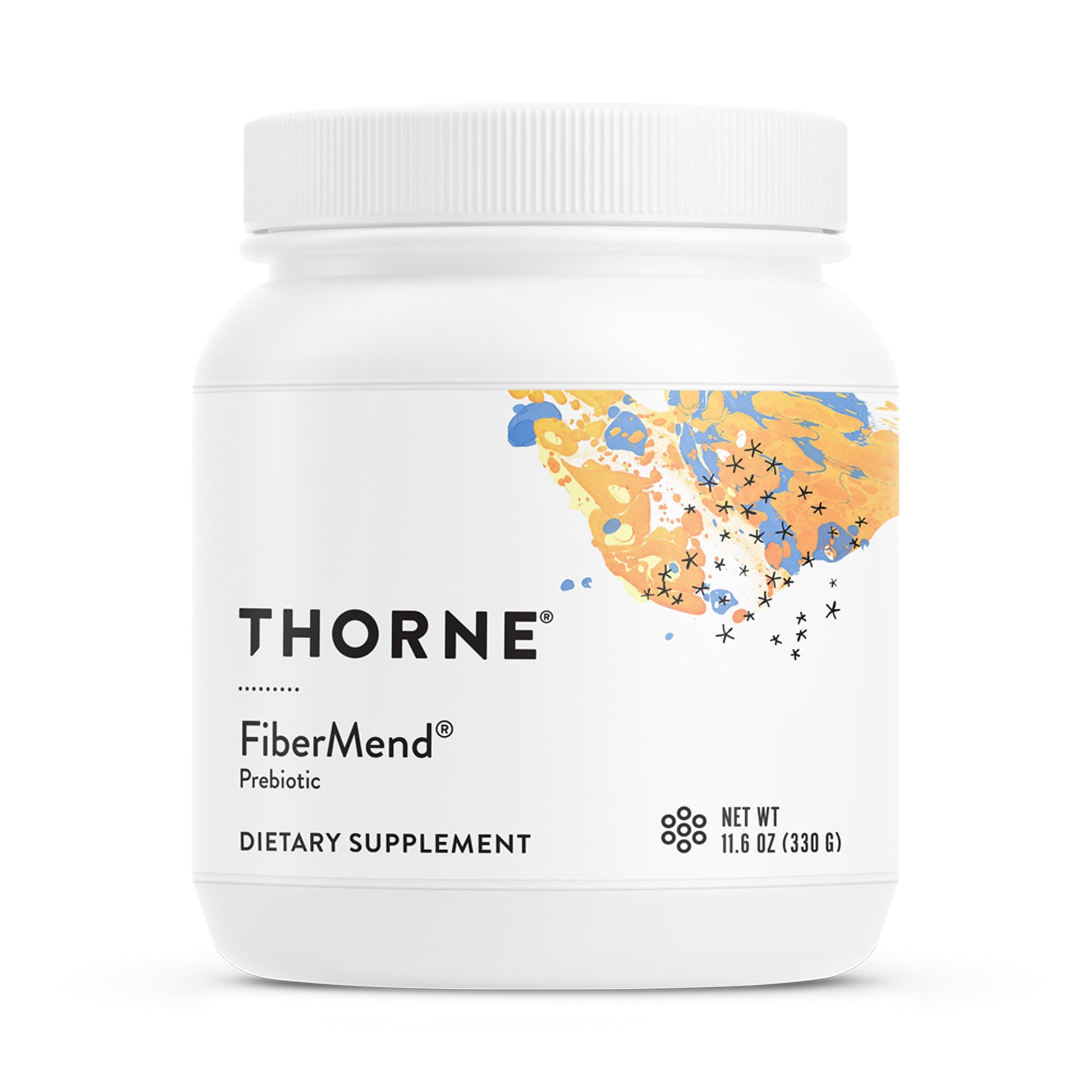 THORNE FiberMend Prebiotic Fiber Powder, 11.6 oz