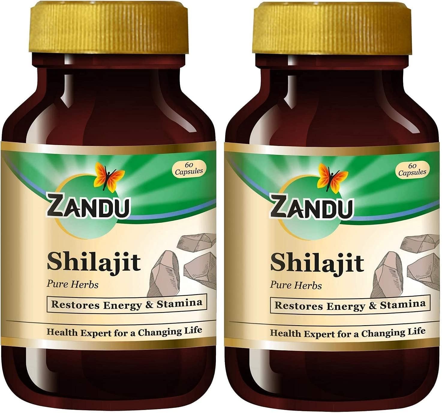 Verem Zandu Shilajit, 60 Capsules