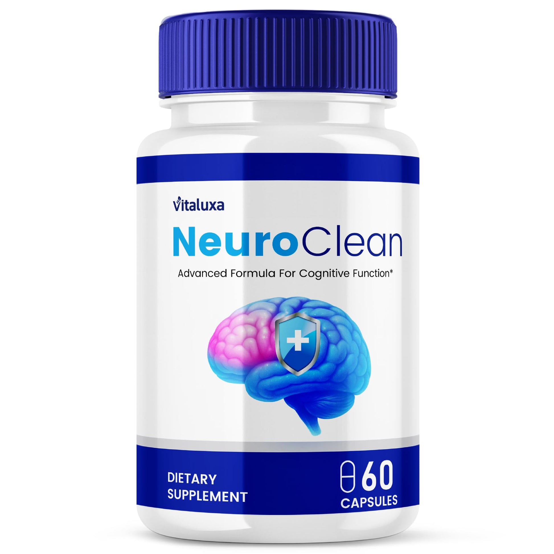 Vitaluxa Neuro Clean Brain Supplement Capsules 60 Count