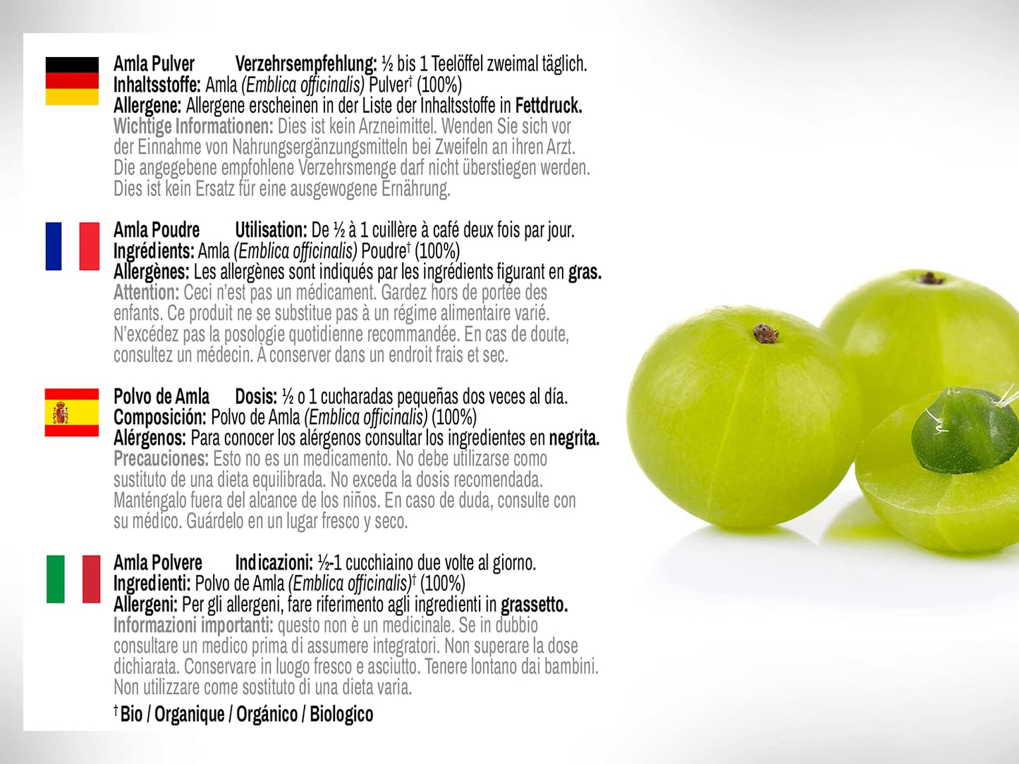 DR WAKDE'S Amla Fruit Powder 3.5274