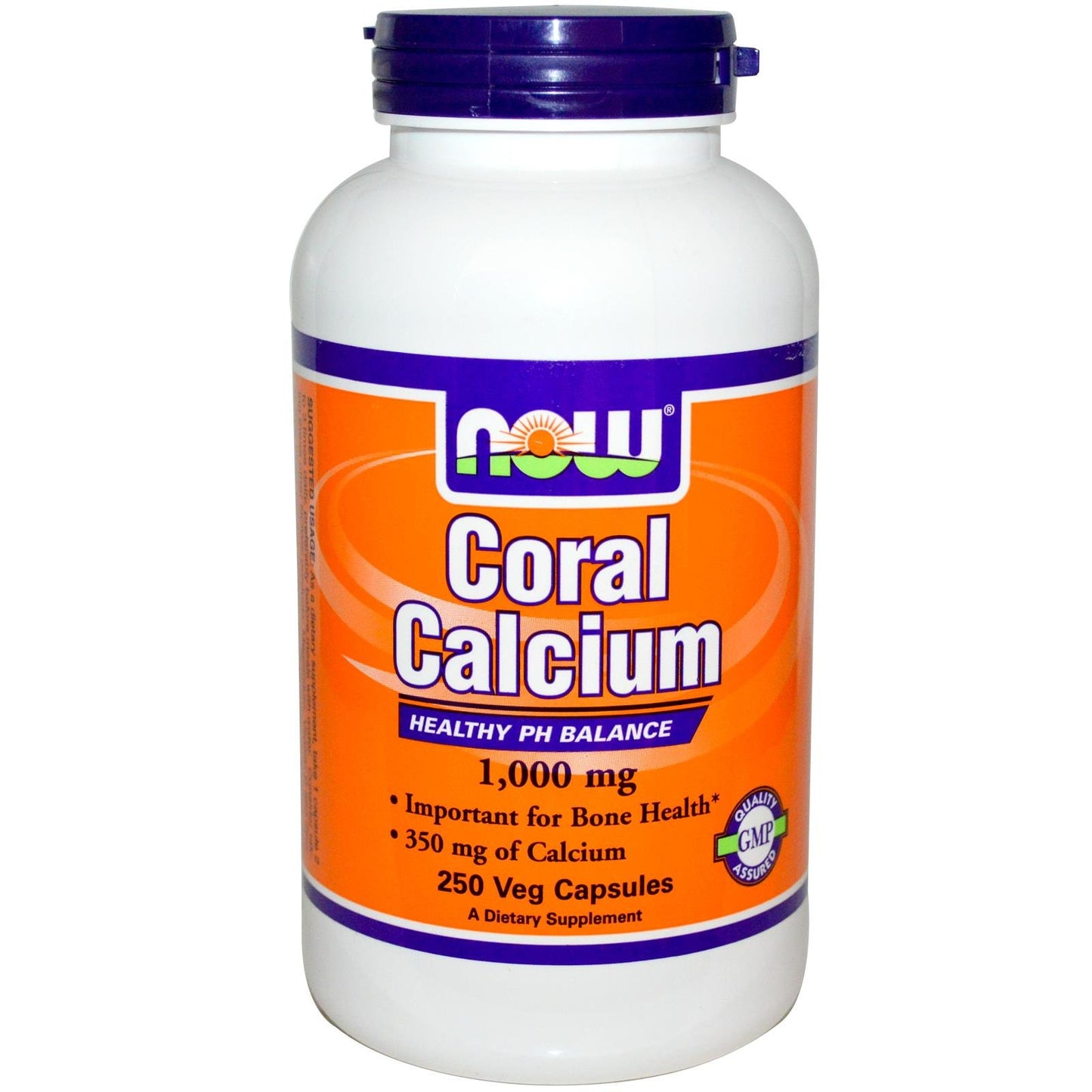 NOW Foods Coral Calcium 1000 Milligrams Capsules 250 Count