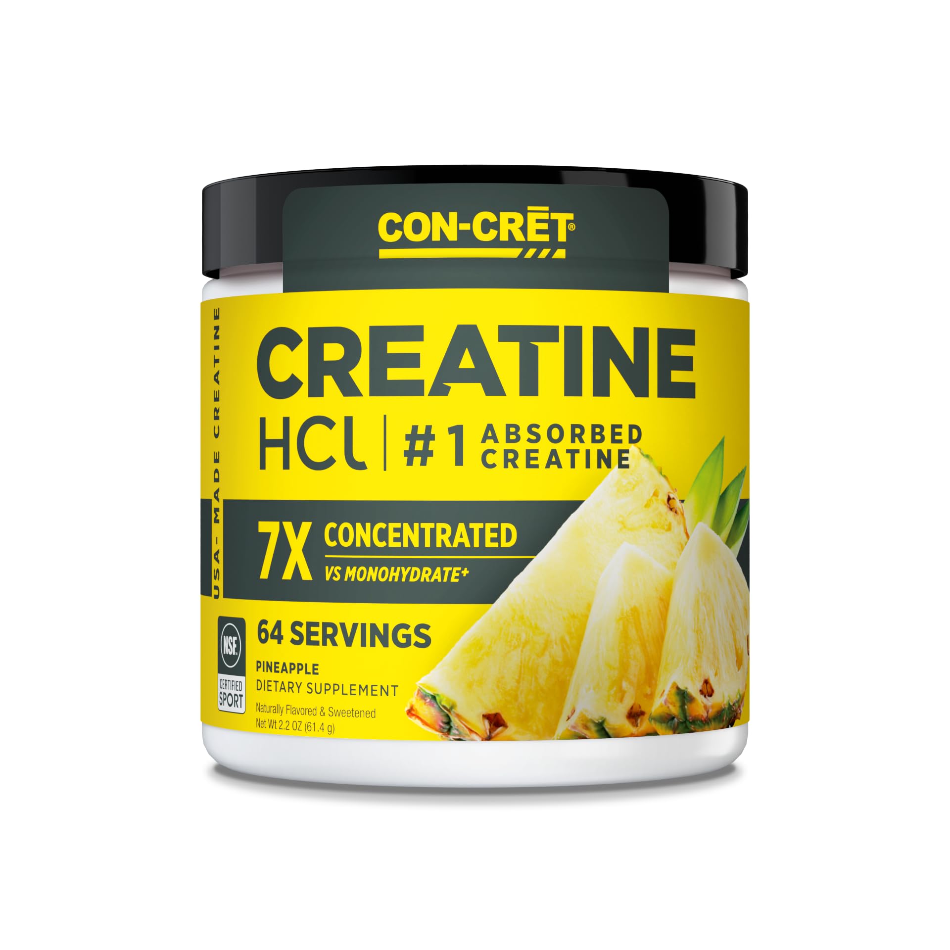 CON-CRET Creatine HCl Powder 64 Servings