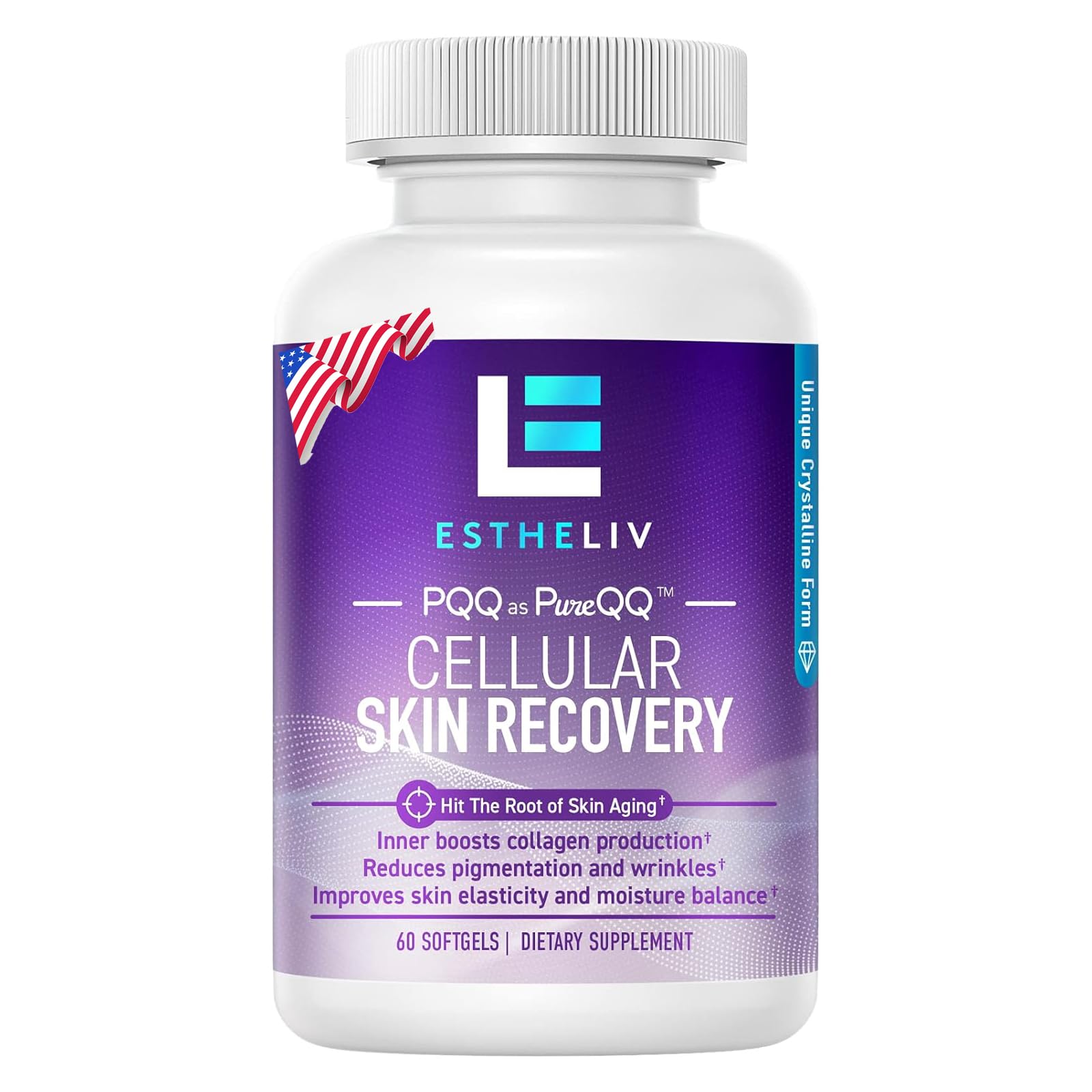 ESTHELIV Cellular Skin Recovery Supplement Capsule 30 Count