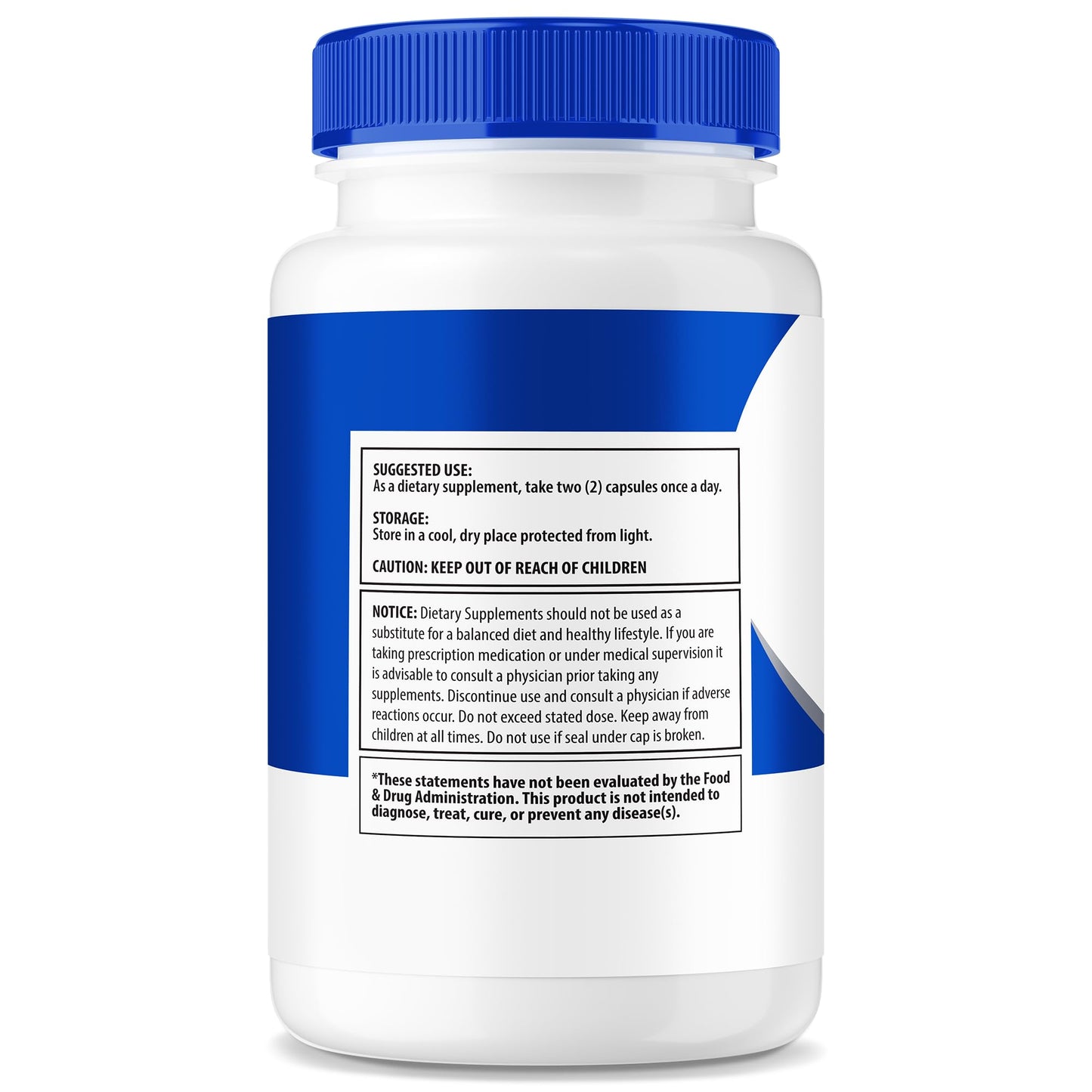NutraVibe Nerve Flow Daily Support Formula Capsules 180