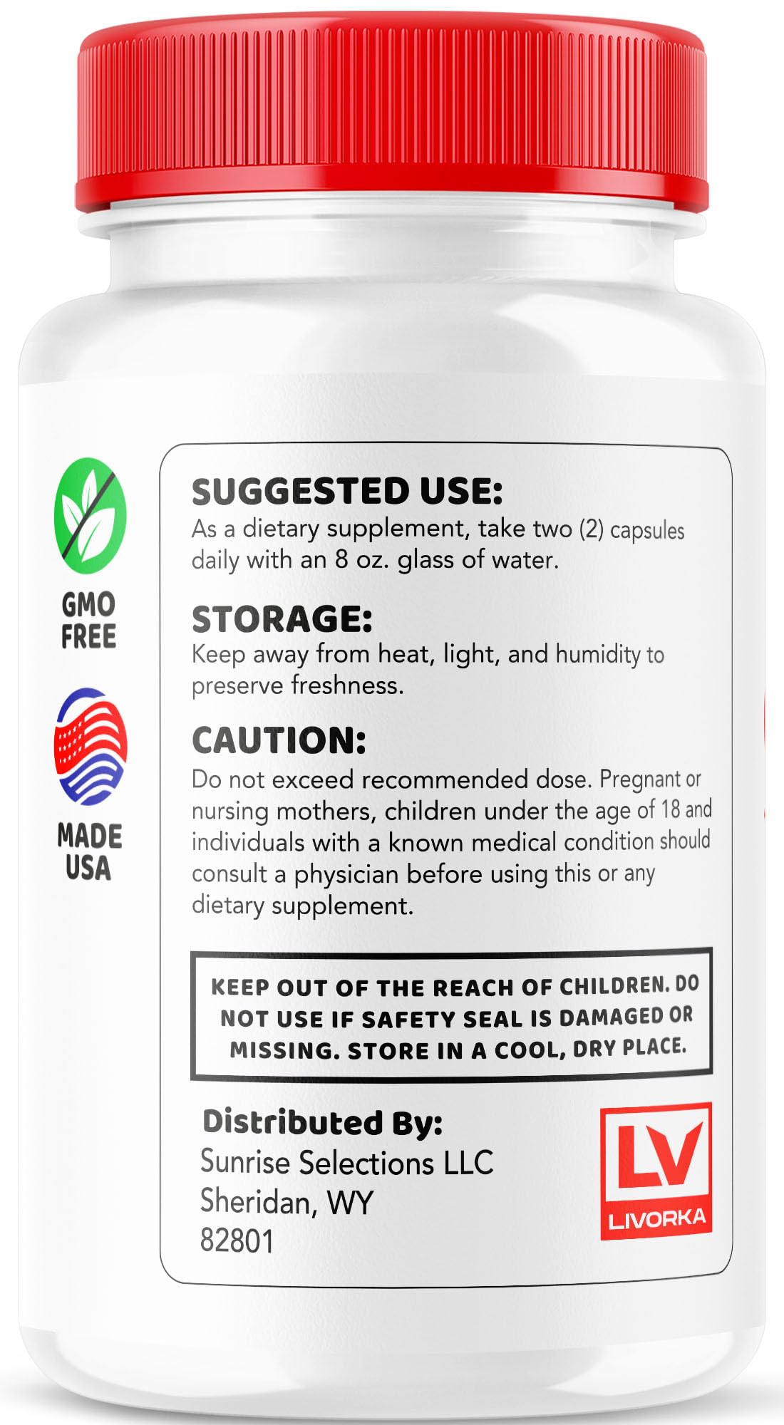 LIVORKA Gluco Plus Capsules, 120 Capsules