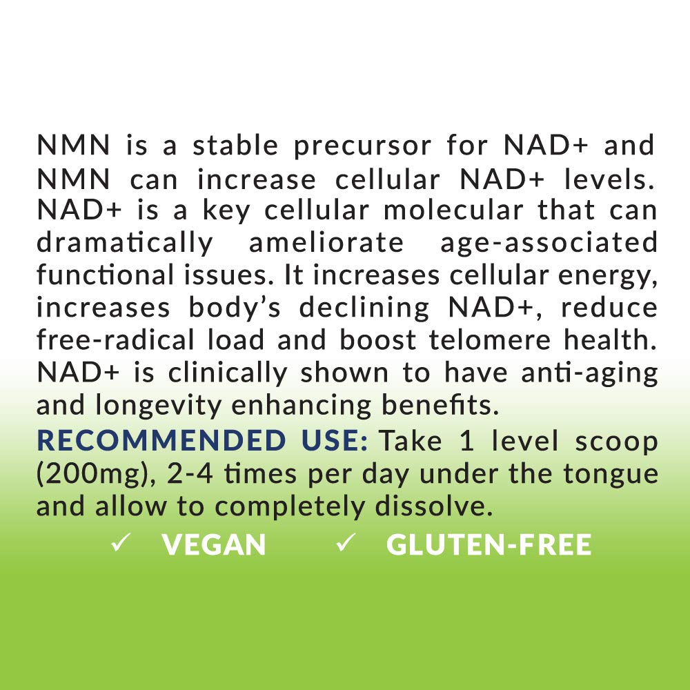Biom Probiotics NMN Sublingual Powder, 0.35 oz