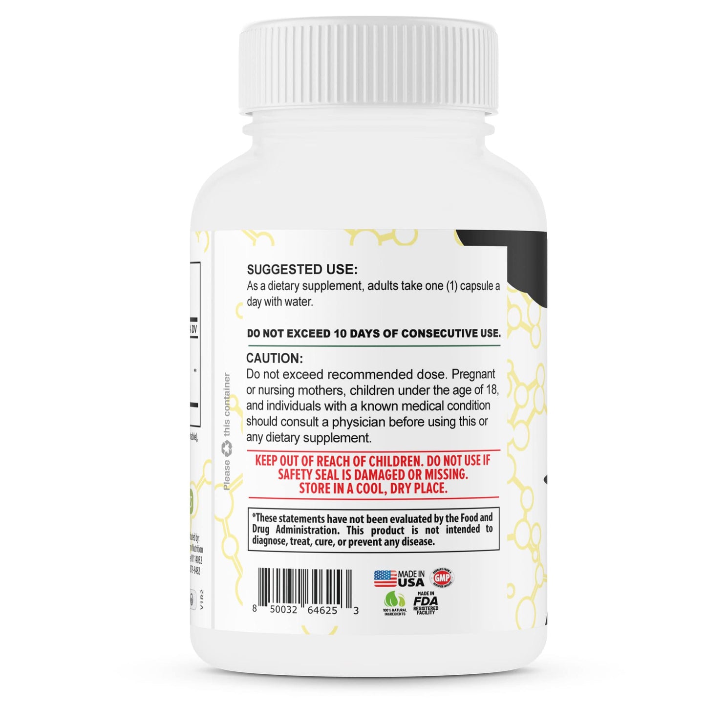 TerraForm Nutrition Potassium Iodide Supplement Capsules, 60 Count