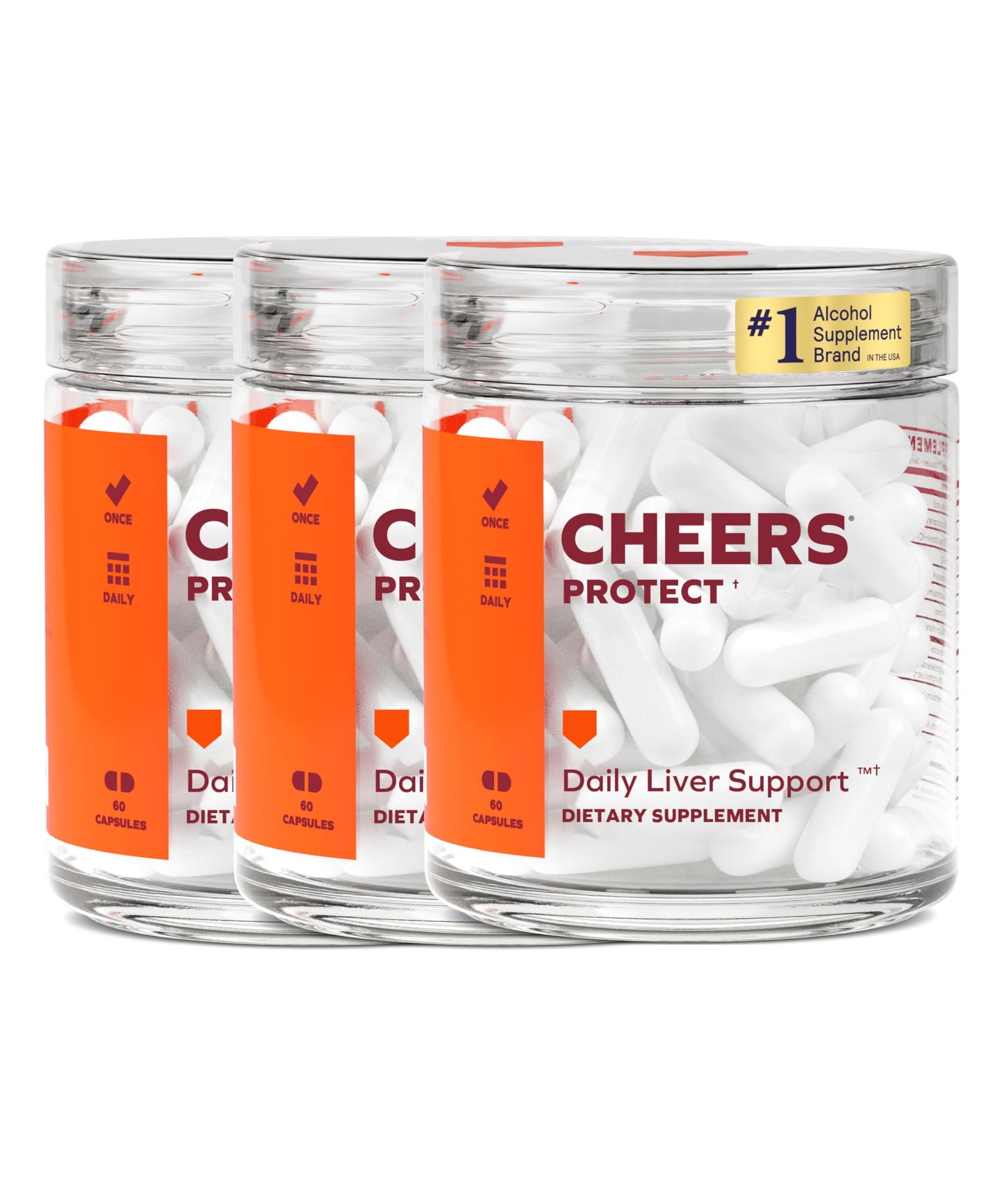 Cheers Protect Daily Liver Support Capsules, 180 Capsules