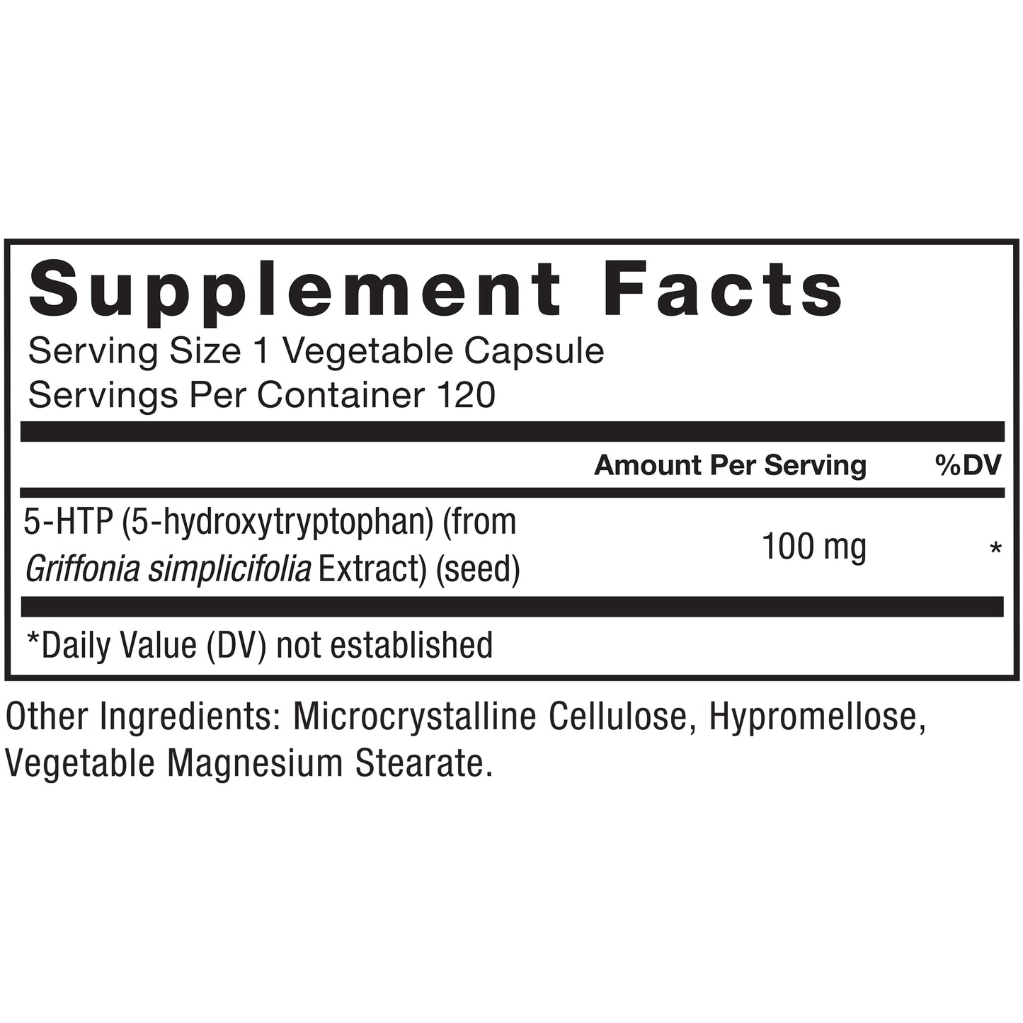 Force Factor 5HTP Sleep Aid & Mood Support Supplement Capsule 120 Count