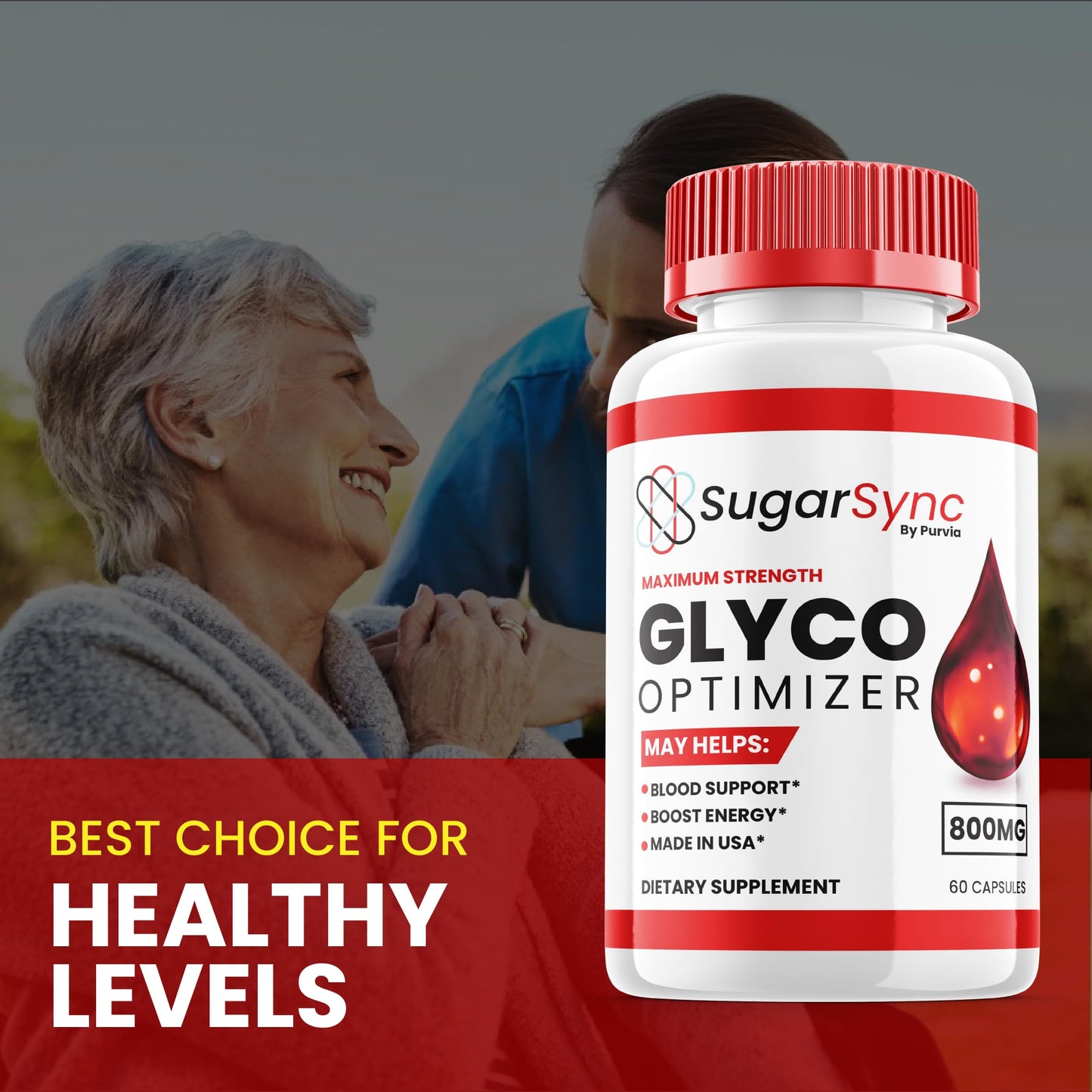 Purvia Sugar Sync Glyco Optimizer Capsule, 60 Count