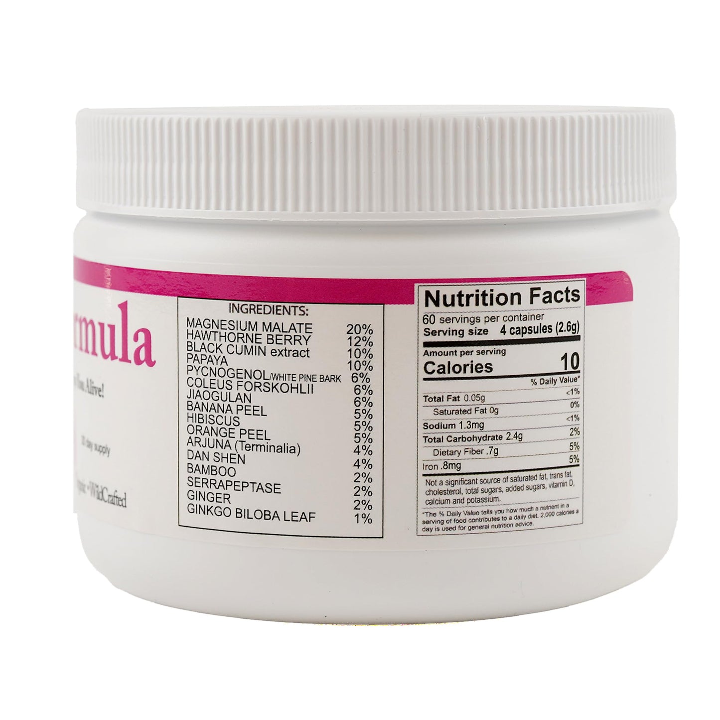 Body Force Heart Formula Capsules 220 Count