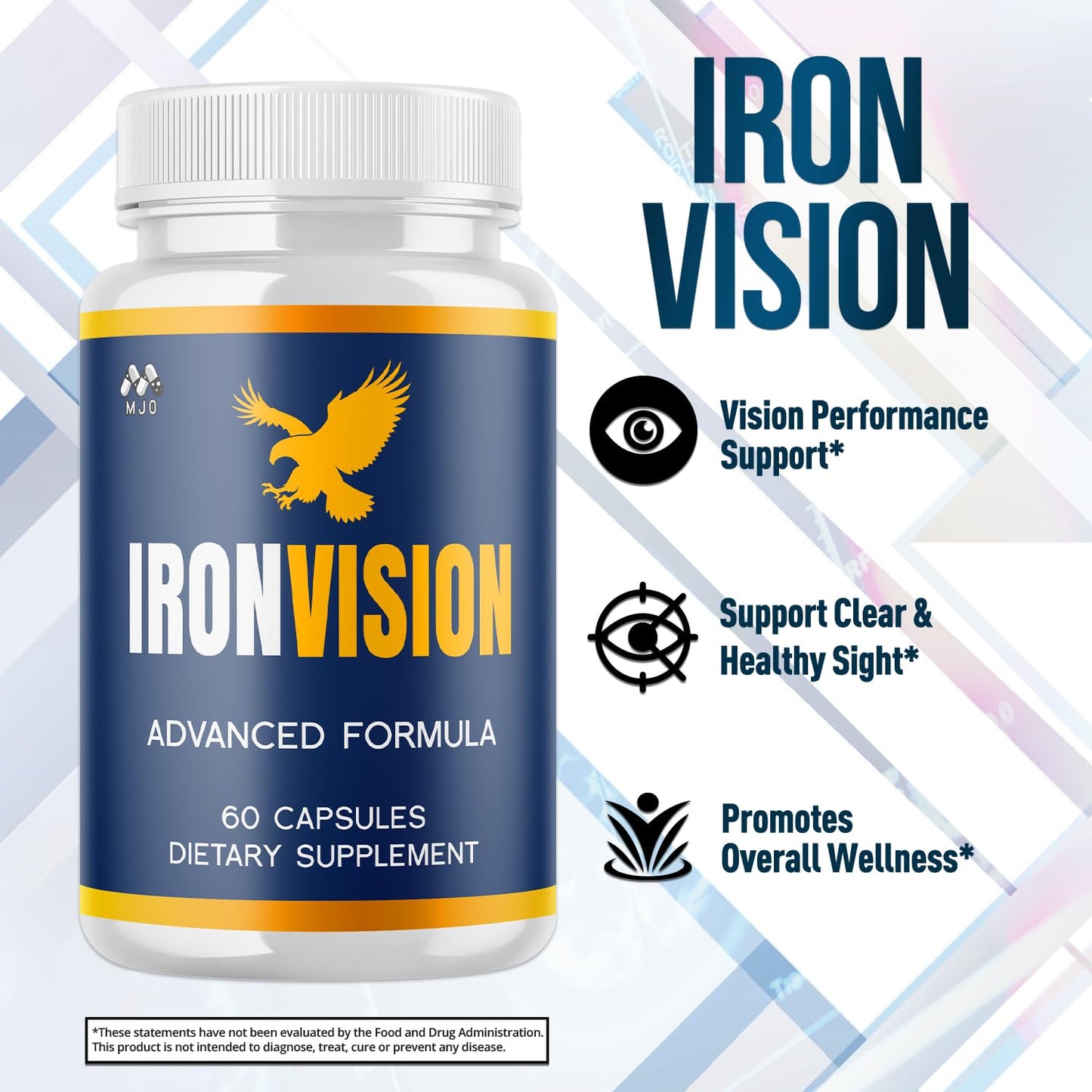 MJO Iron Vision 60 Capsules