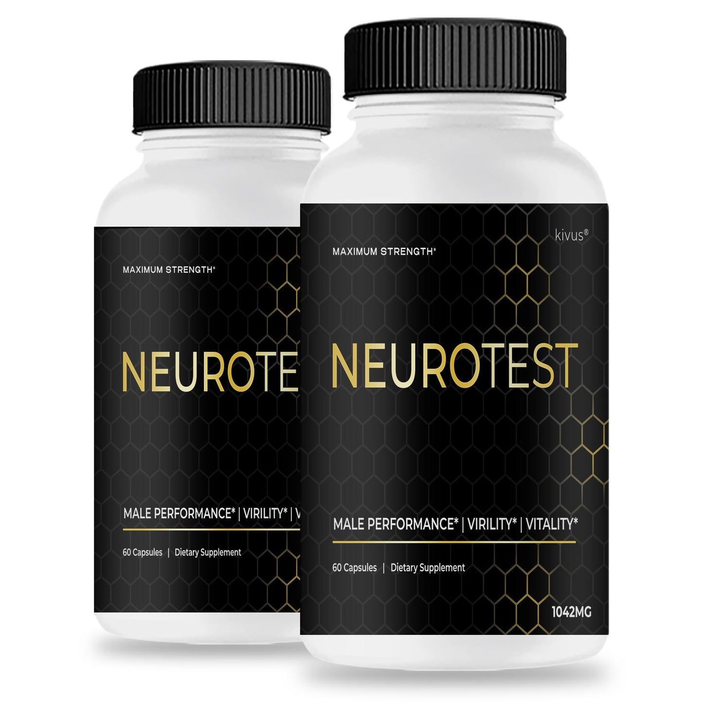 Kivus NeuroTest Premium Formula Capsules, 120 Count