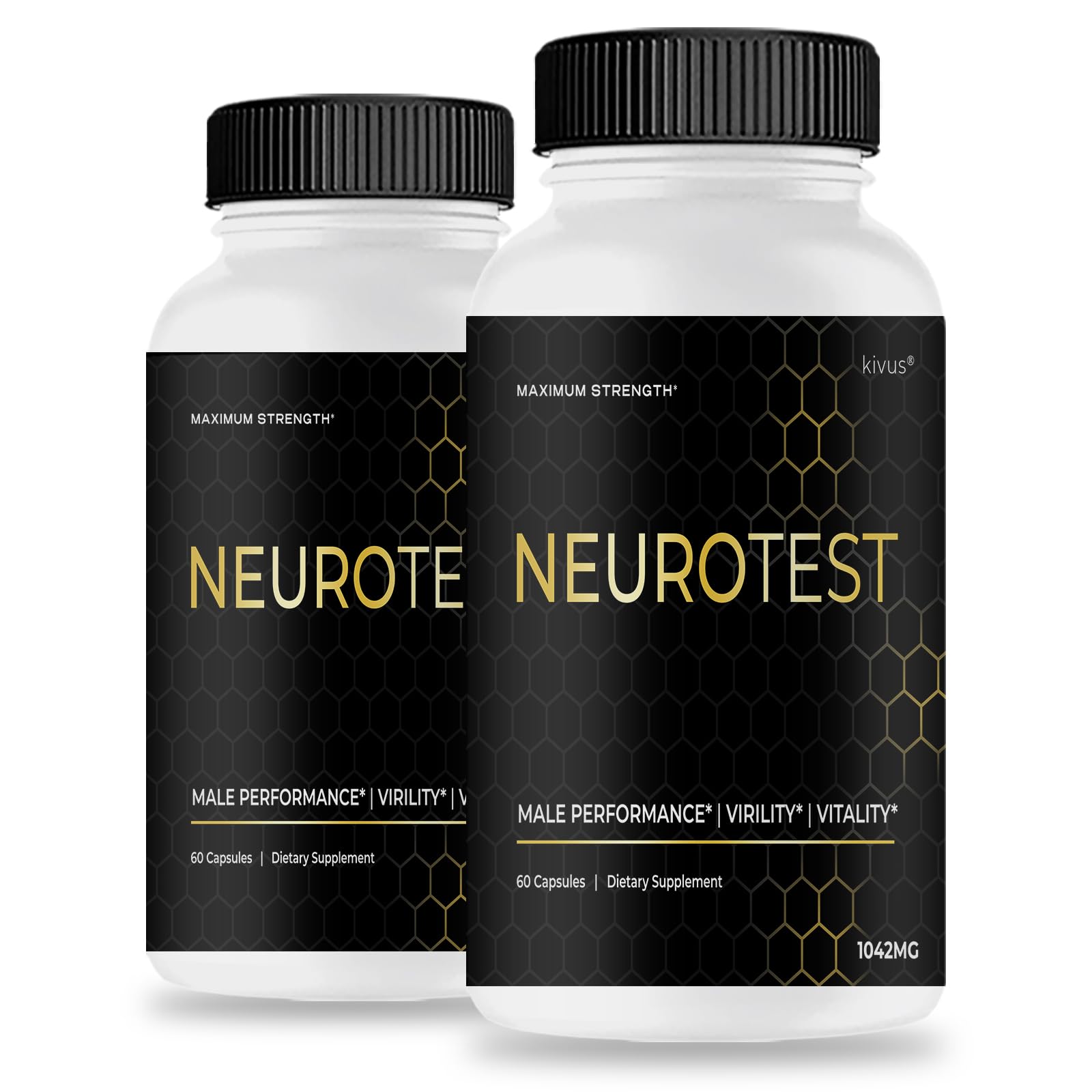 Kivus NeuroTest Premium Formula Capsules, 120 Count