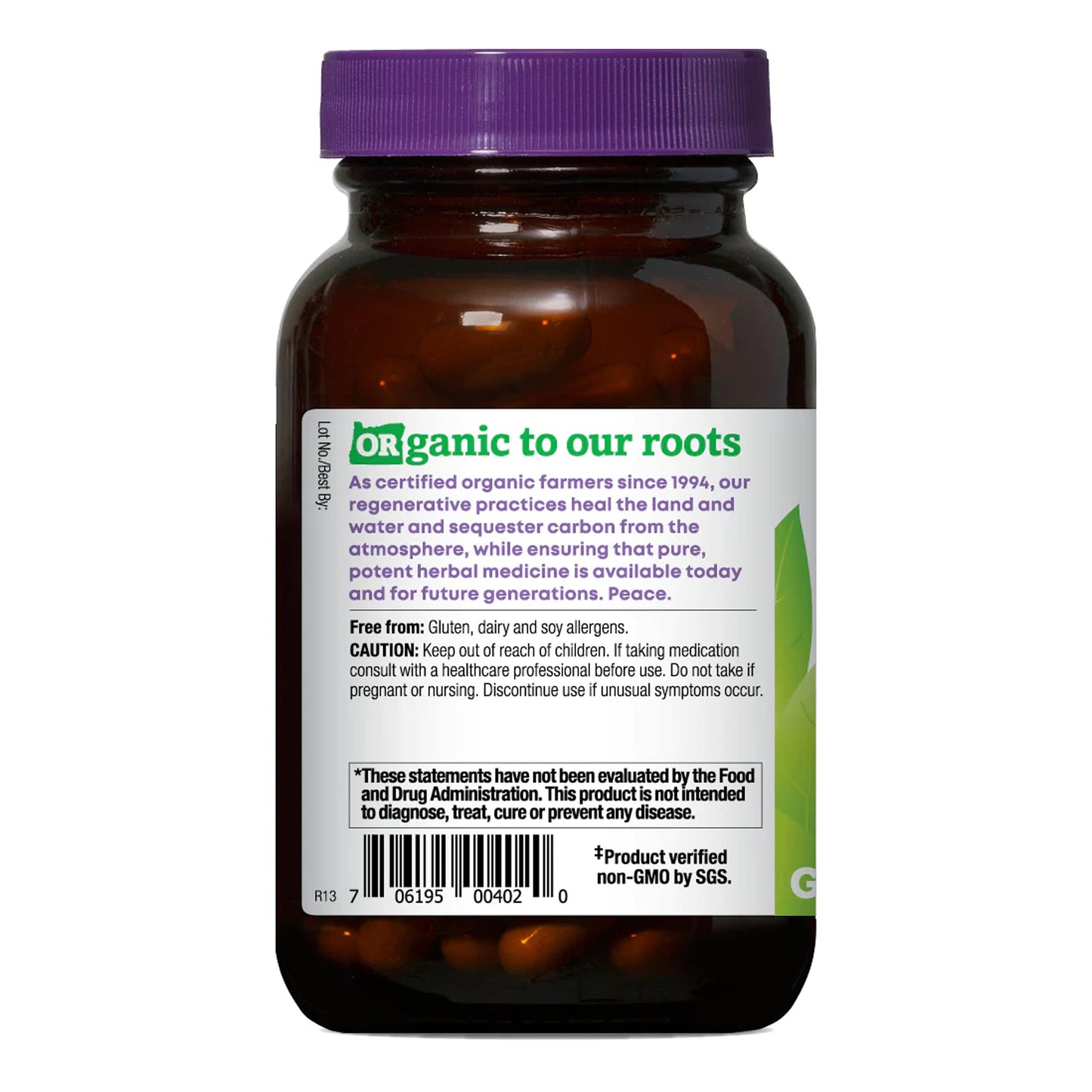 Oregon's Wild Harvest Cordyceps Capsule 60 Count
