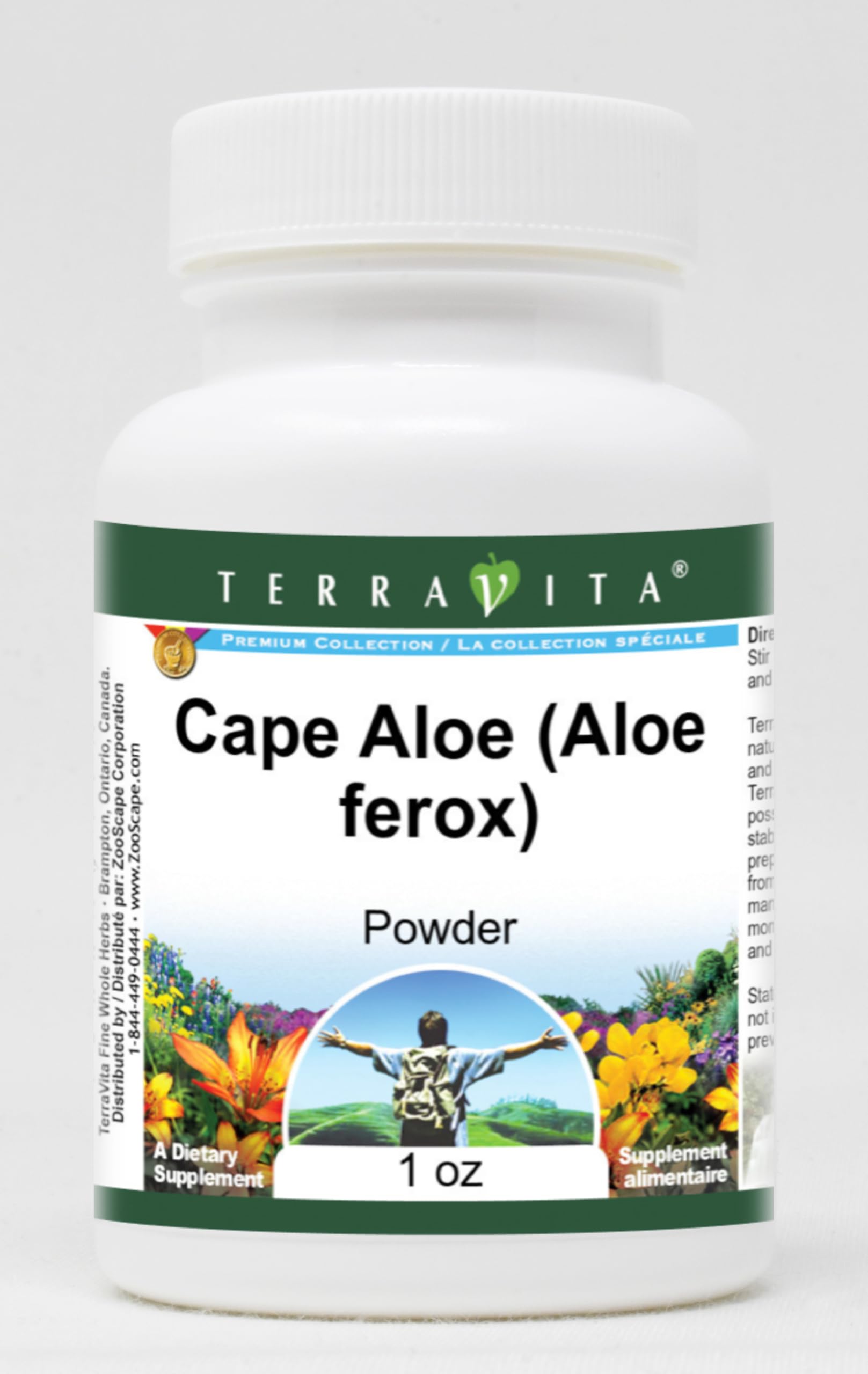 Terravita Cape Aloe (Aloe ferox) Powder, 1 oz
