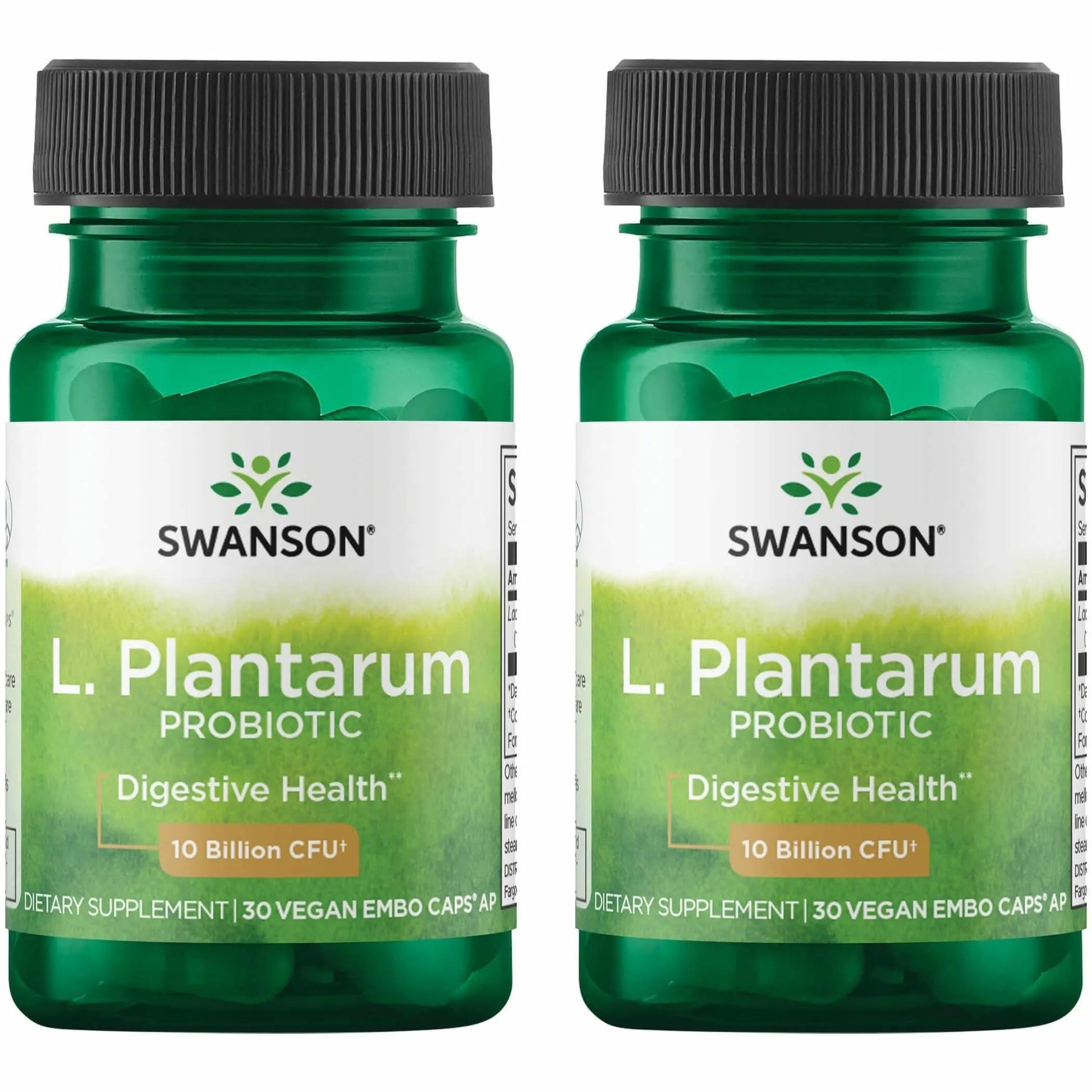 Swanson L. Plantarum 10 Billion CFU, 60 Capsules