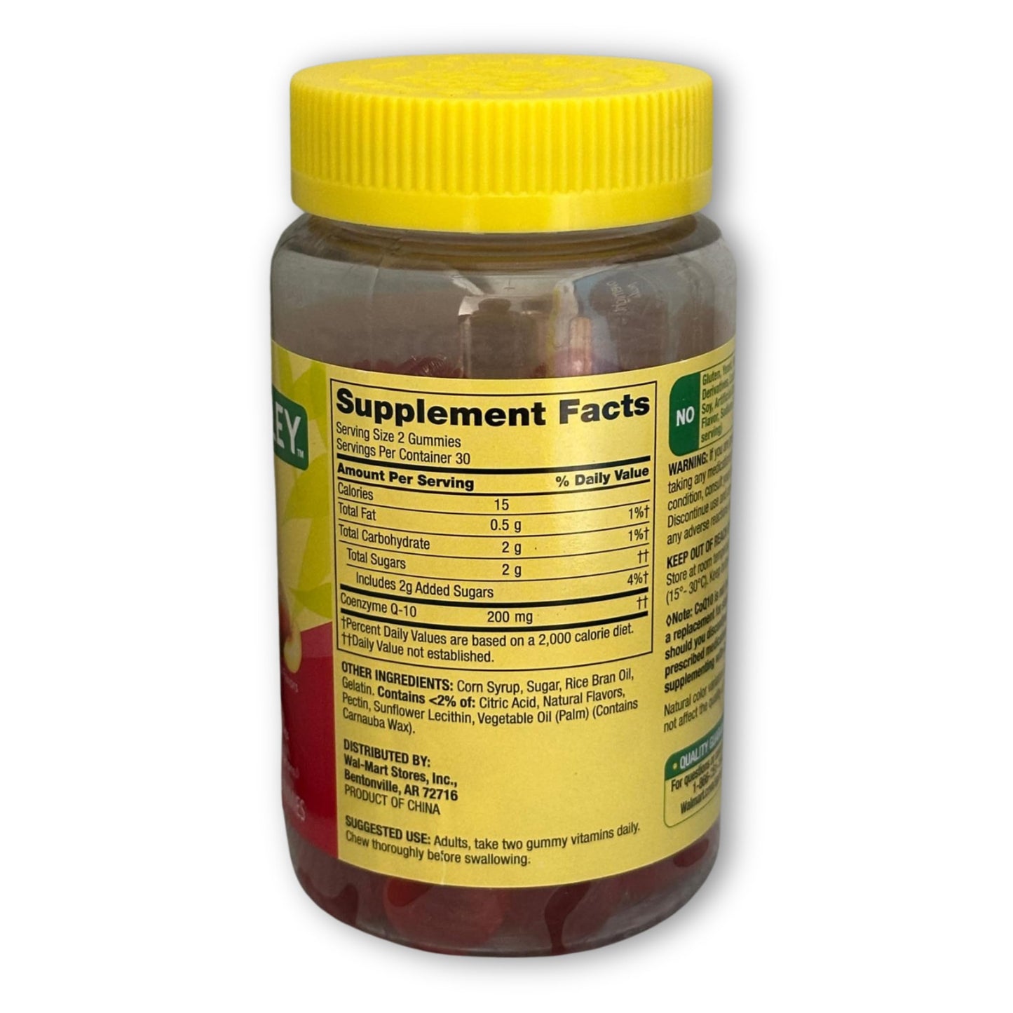 FUSION SHOP STORE Coq10 200mg Gummies 60