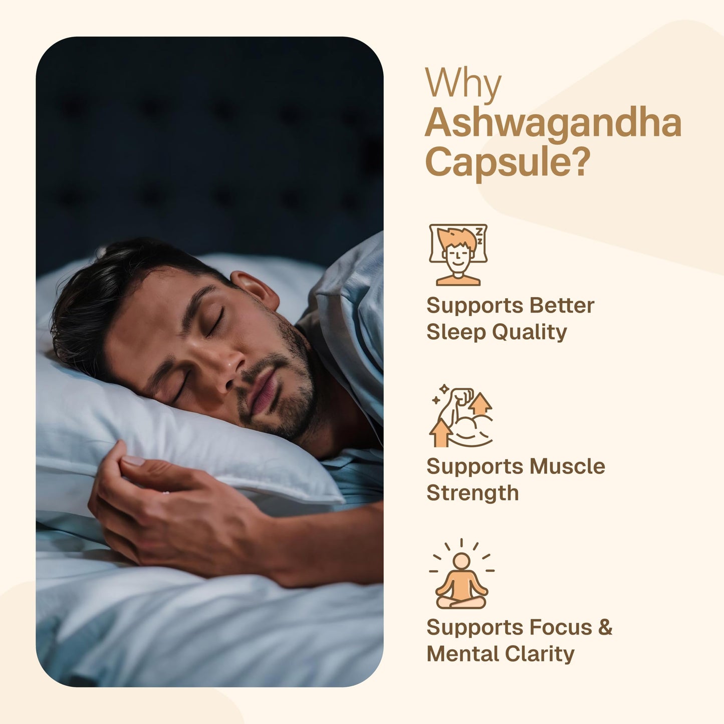 Pureved Ashwagandha Capsules 100 Count